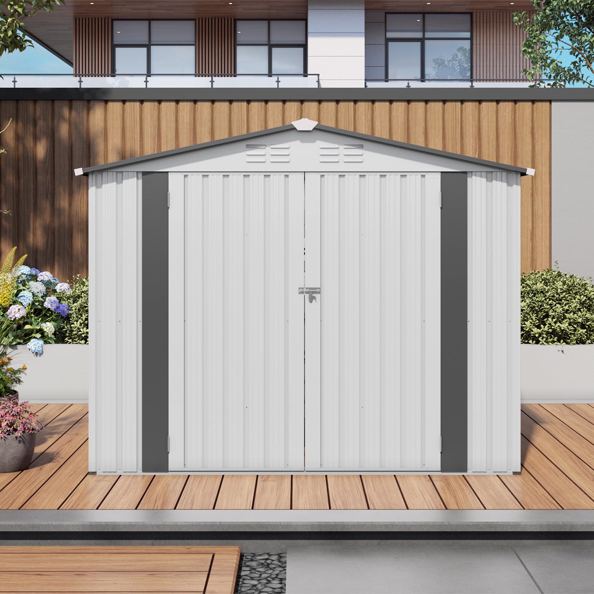 Etokfoks LET0205S23 Metal-Storage-Buildings-Sheds - View #12