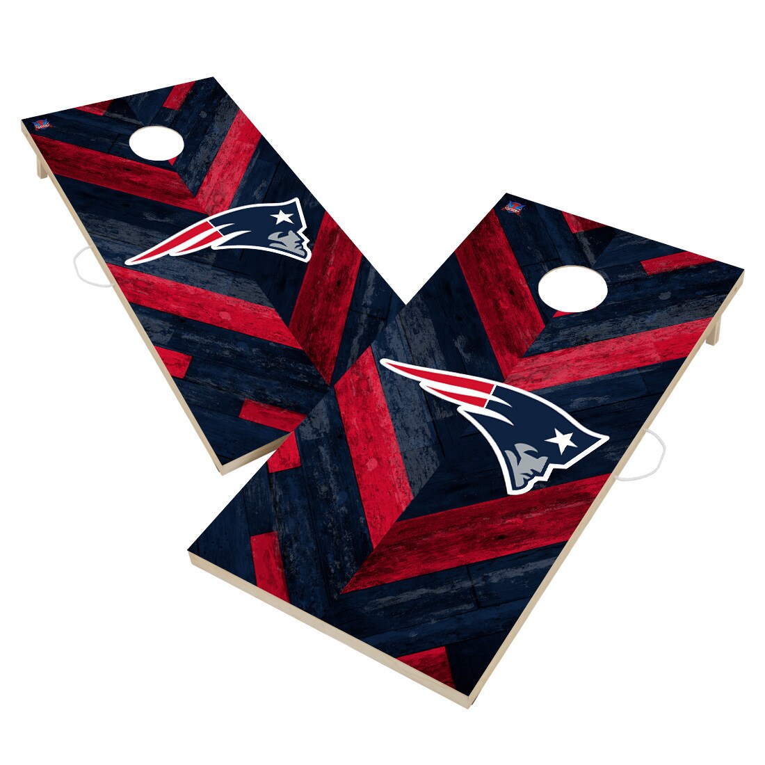 NFL New England Patriots Herringbone Cornhole Set Multi