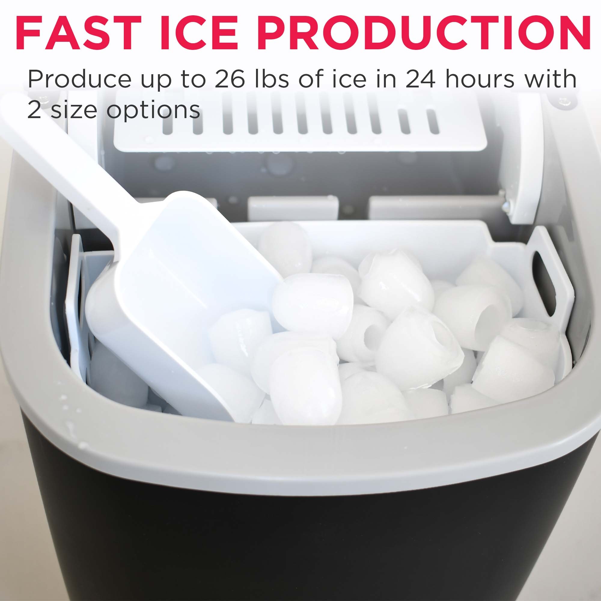 Frigidaire EFIC128-BLACK-6COM Ice-Makers - View #6