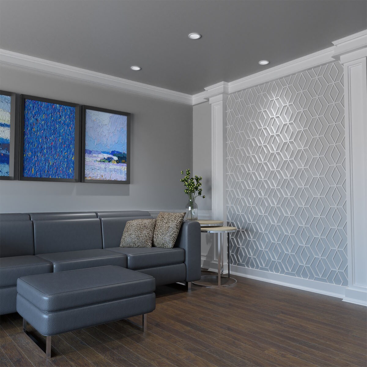 Ekena Millwork WALP08X08HRE Wall-Panels - View #3