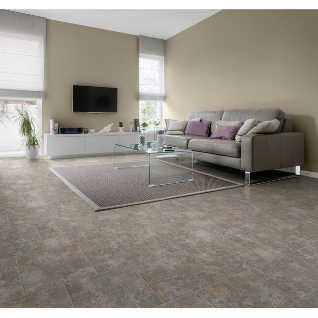 Congoleum DuraStone- Chrysalis Rain Dance Vinyl Tile Sample Congoleum DuraStone- Chrysalis Rain Dance Vinyl Tile Sample