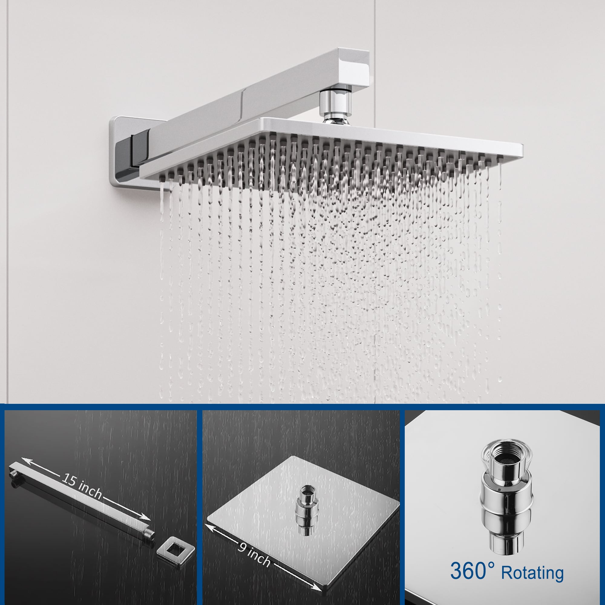 GZMR GZ-MS0312MB Showerhead-Bar-Panels - View #4