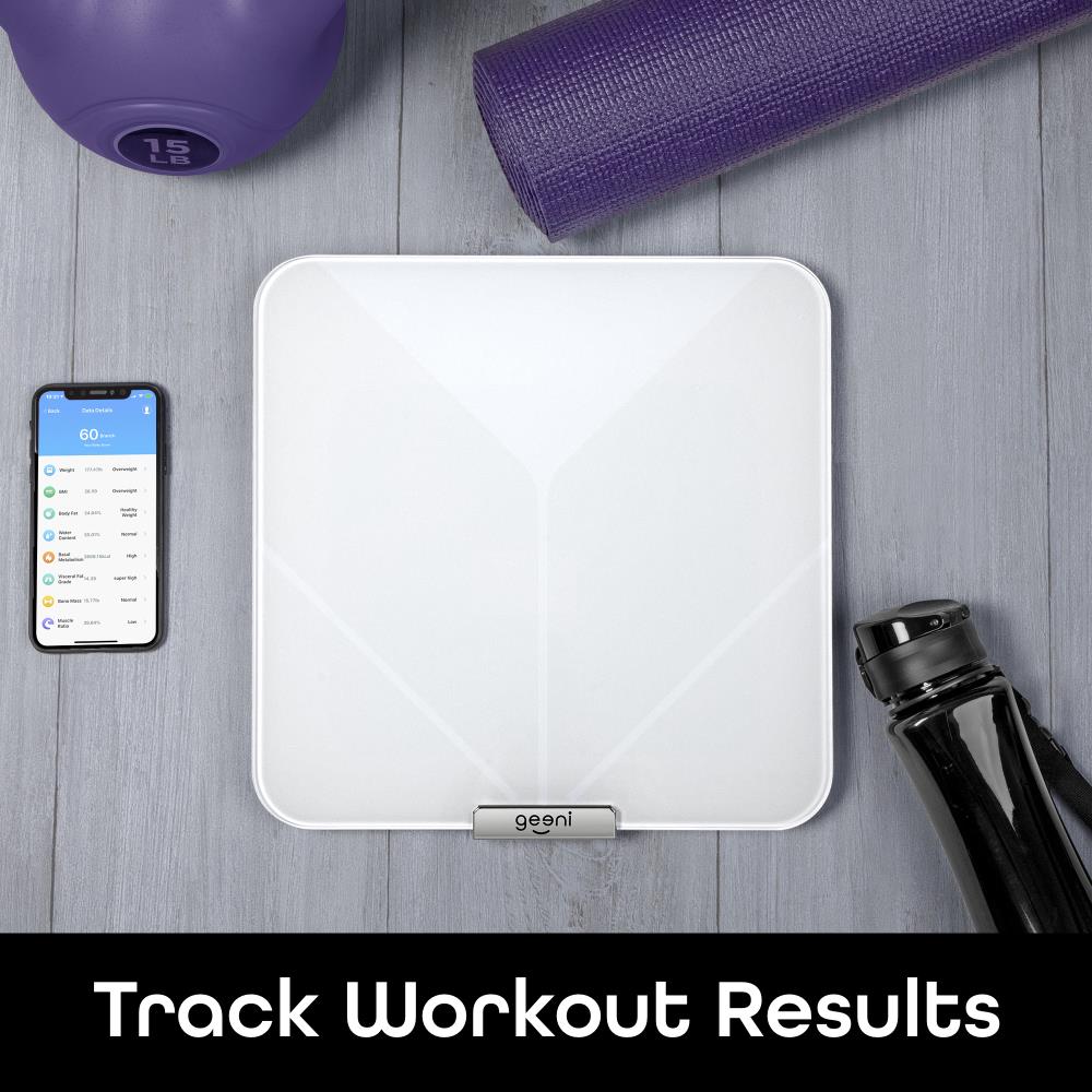 Geeni Geeni Balance Body Composition, Compatible with Apple Health and  Google Fit-FDA Approved Smart Scale, Measures Weight, BMI and More –  Requires 2.4 GHz Wi-Fi, White at