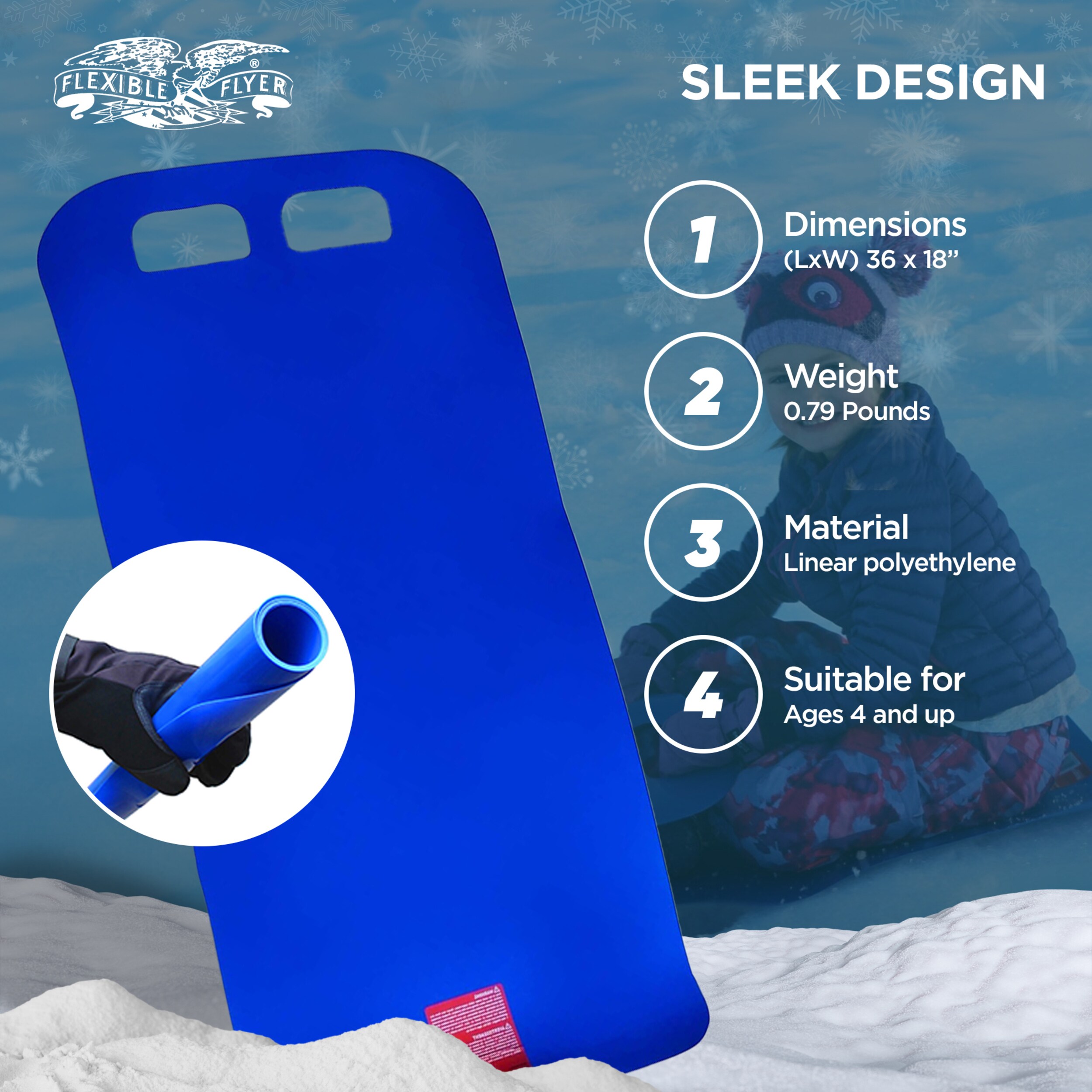FLEXIBLE FLYER 224110 Snow-Sleds - View #3