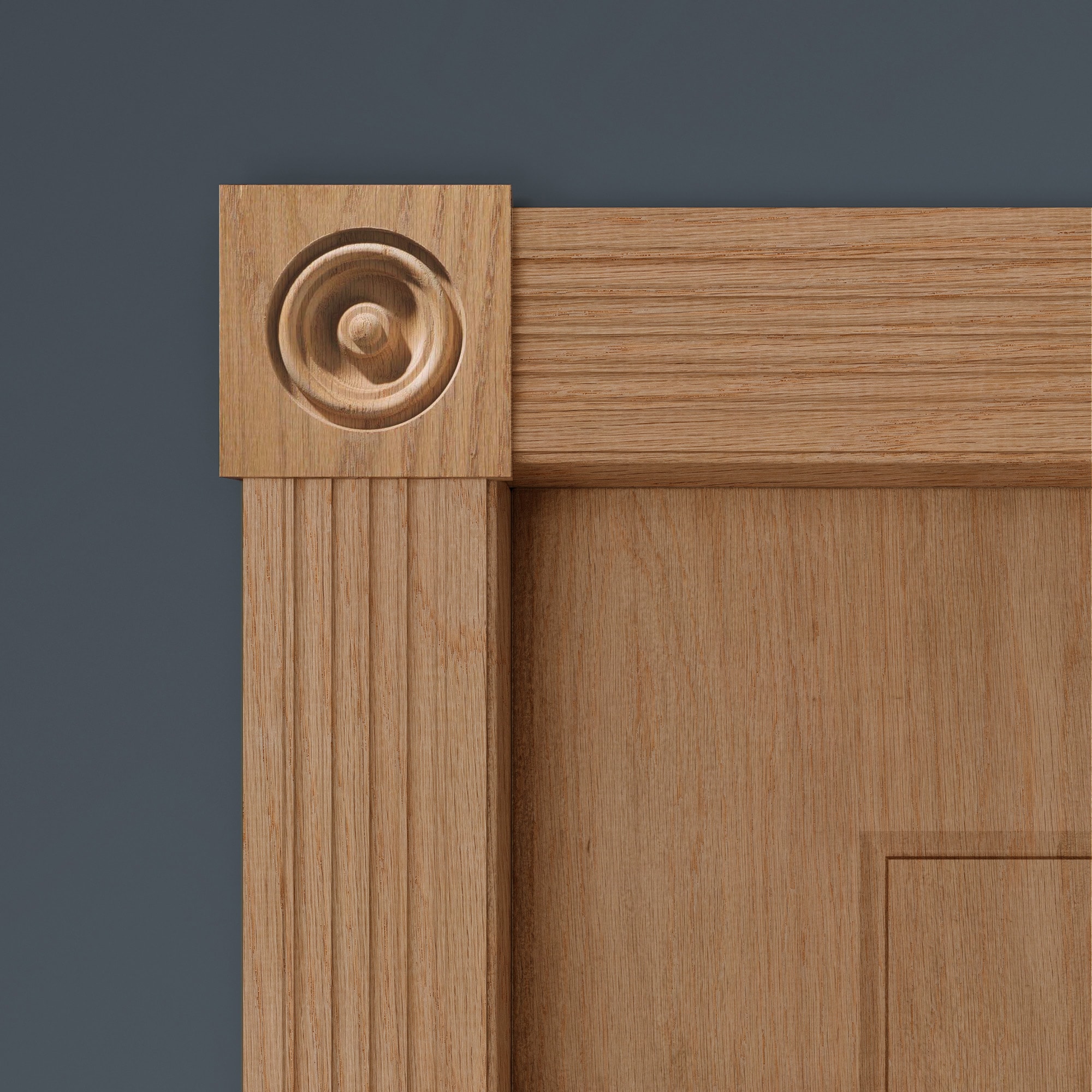 Ornamental Mouldings BG886COAK Moulding-Blocks - View #2