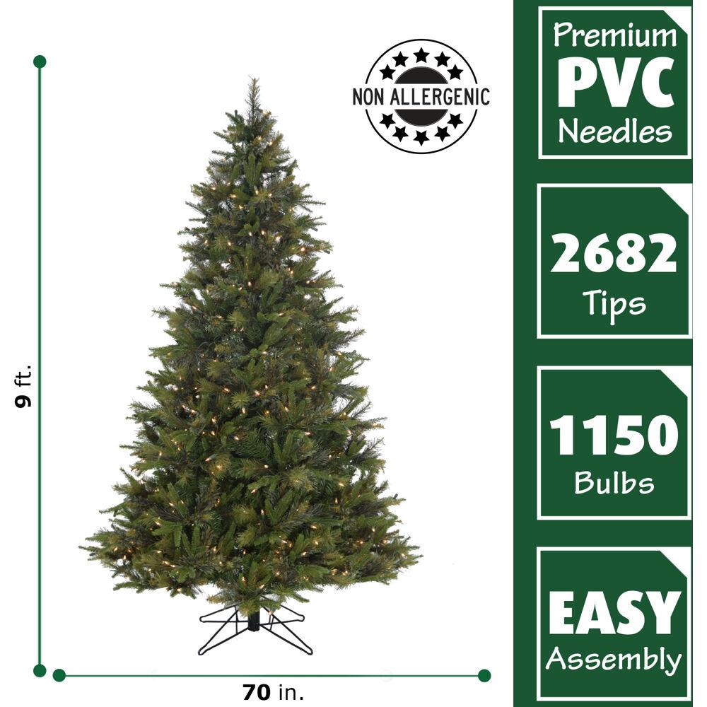 Fraser Hill Farm FFBB090-5GR Artificial-Christmas-Trees - View #3