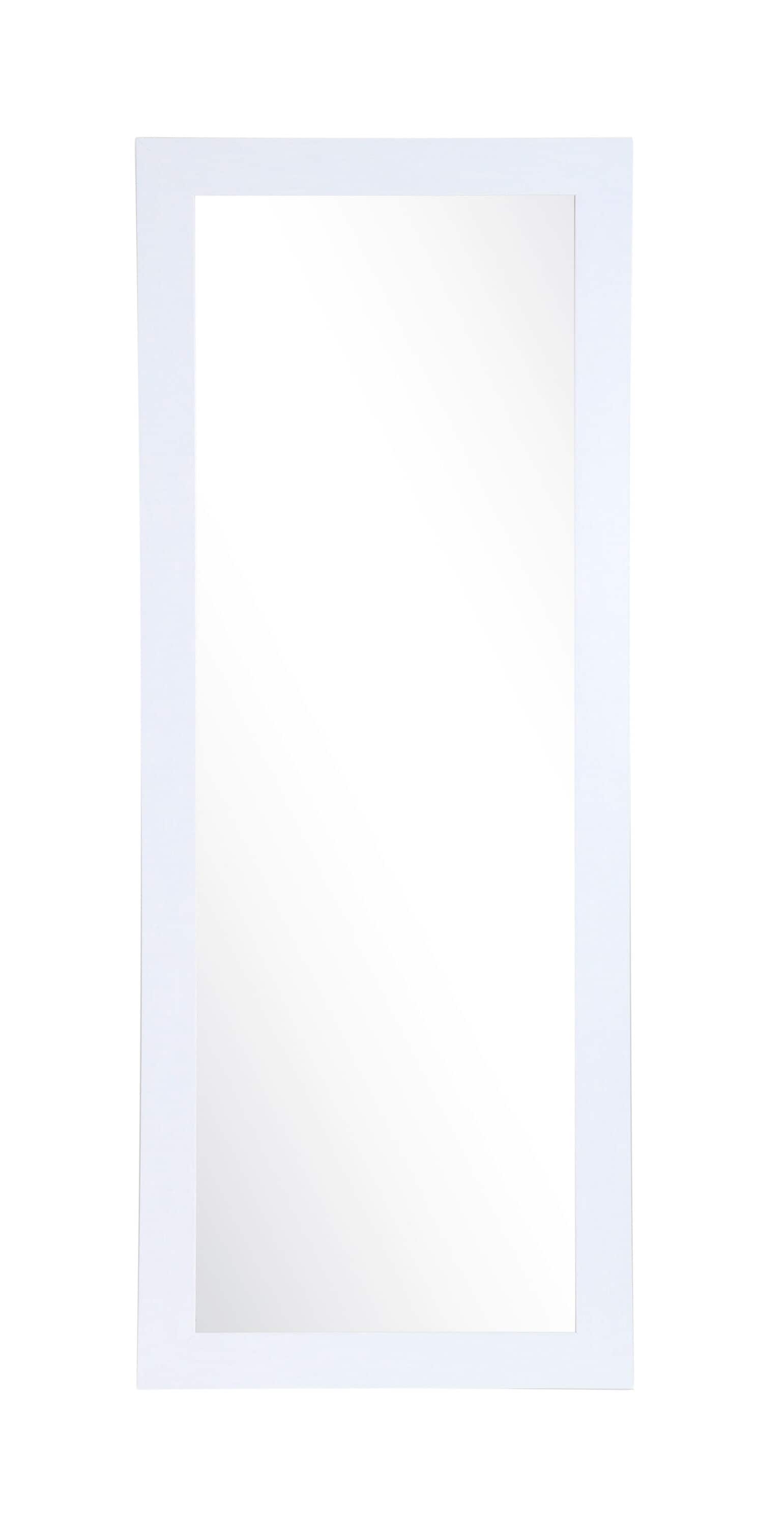 BrandtWorks AV86NM 25.5-Inches W x 70.5-Inches H Rectangle Pearl White/Patterned Framed Full Length Vanity Mirror