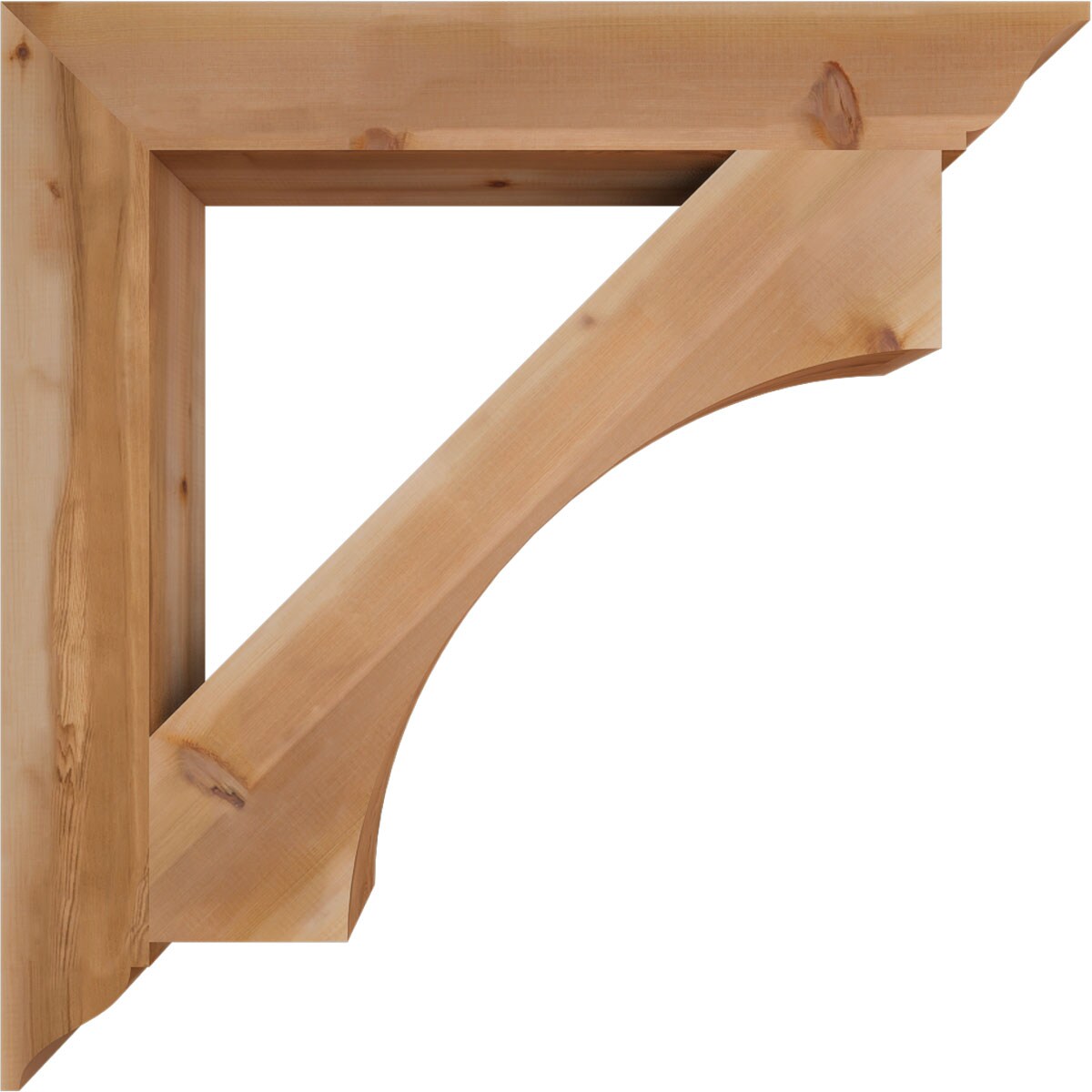 Ekena Millwork BKT06X44X44WTL01SWR Exterior-Brackets-Braces - View #3