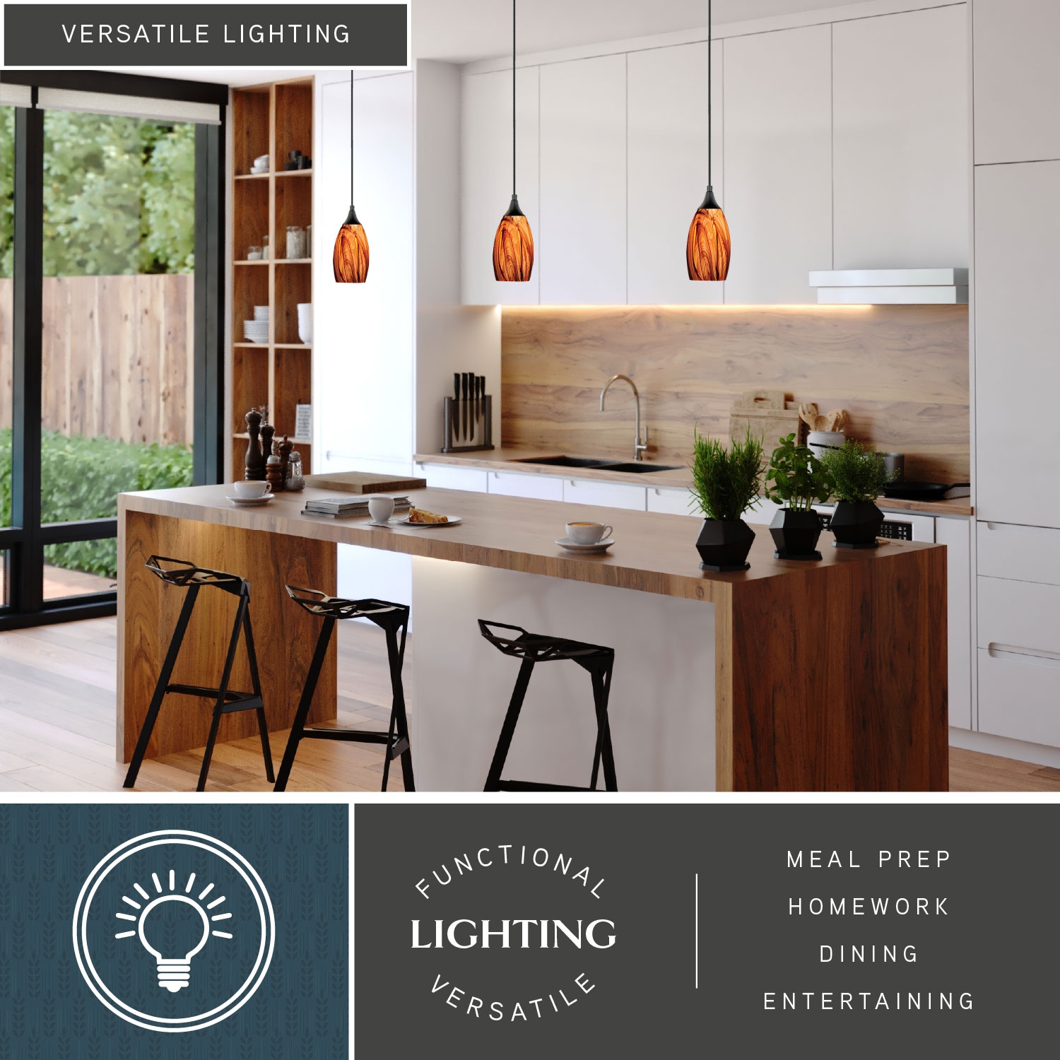 Cascadia P0177 Pendant-Lights - View #3