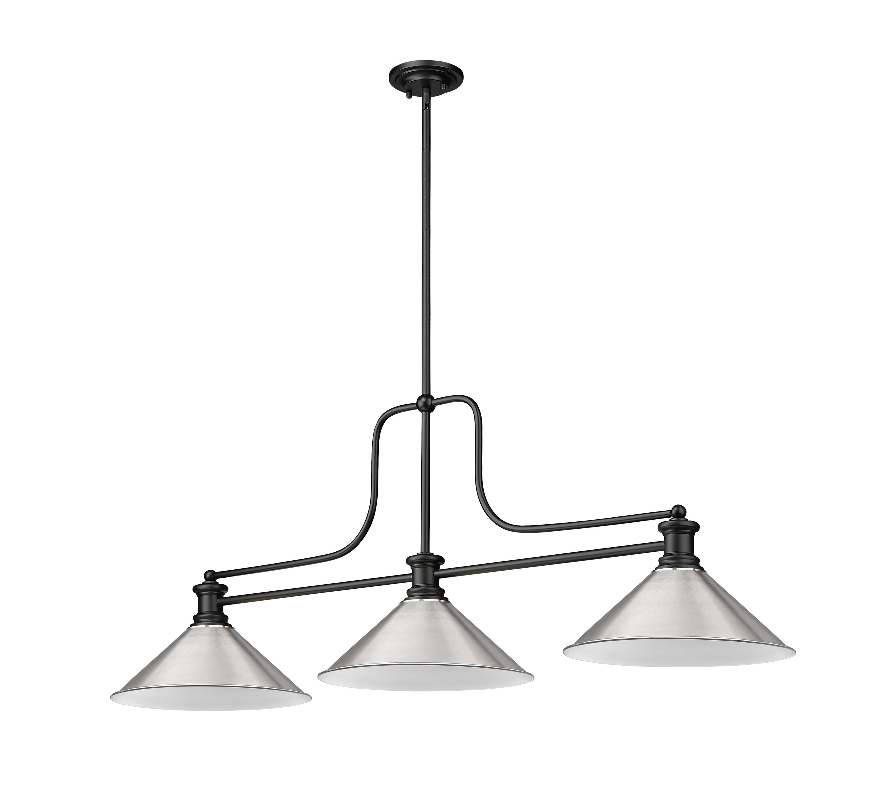 Z-Lite 725-3MB-BN15 Pool-Table-Lighting - View #5