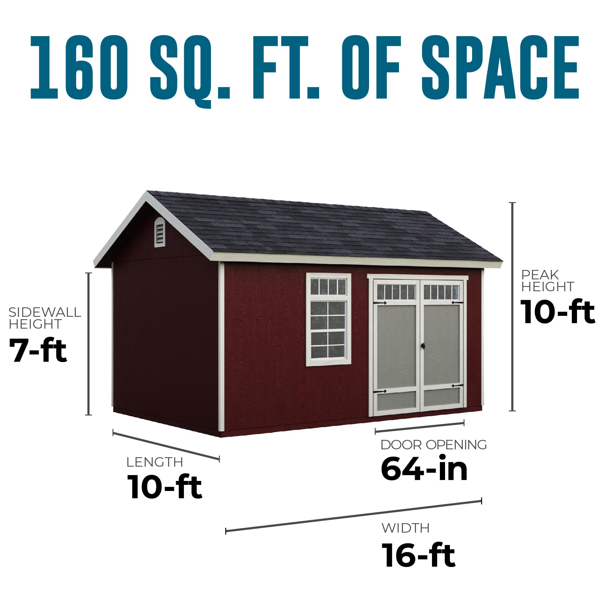 Heartland 19735-2 Wood-Storage-Buildings - View #3