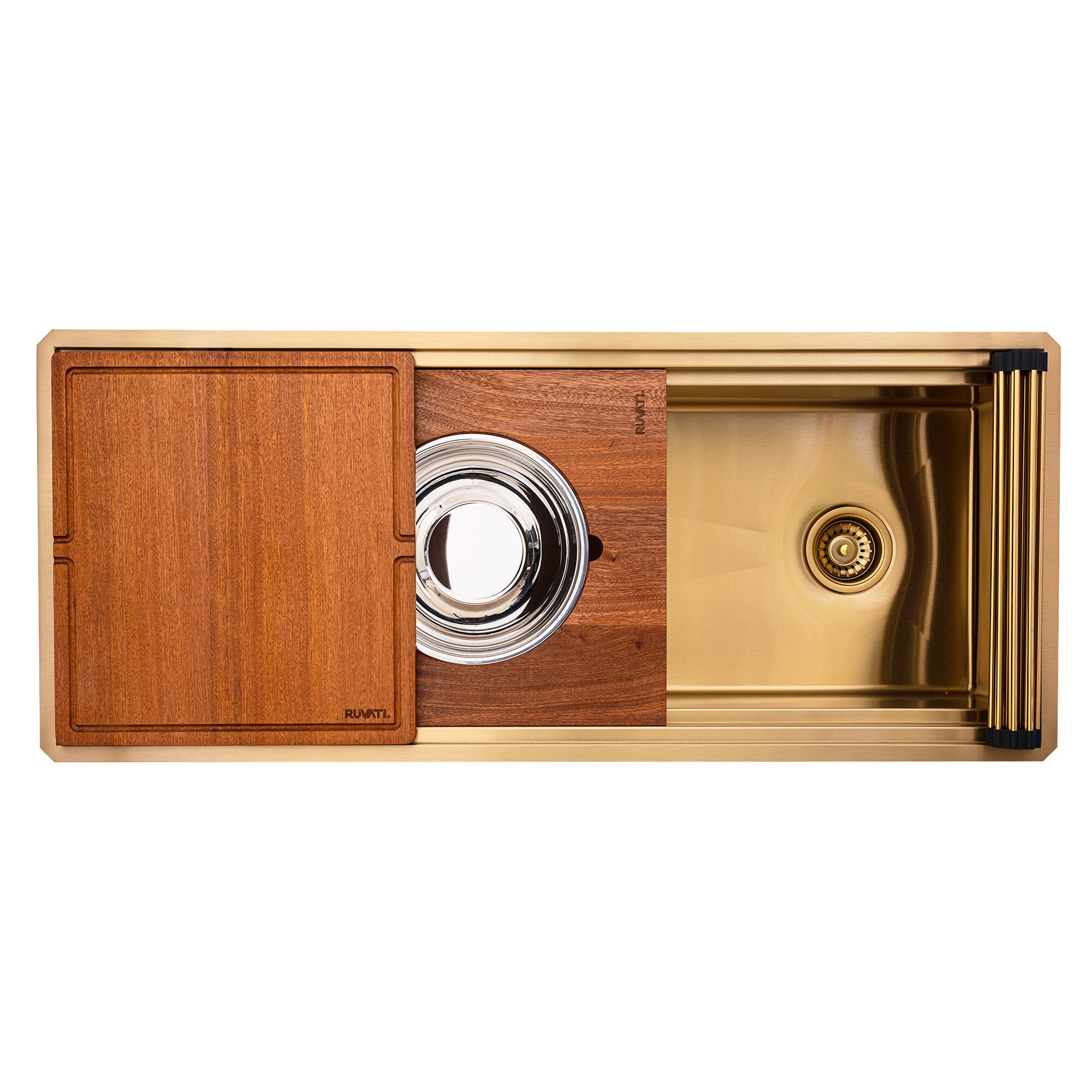 Ruvati RVH6333GG Kitchen-Sinks - View #2