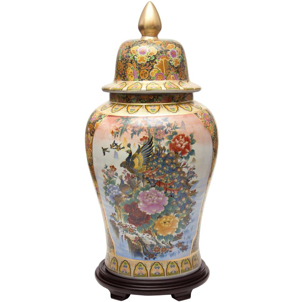 Oriental Furniture Decorative Jar at Lowes.com