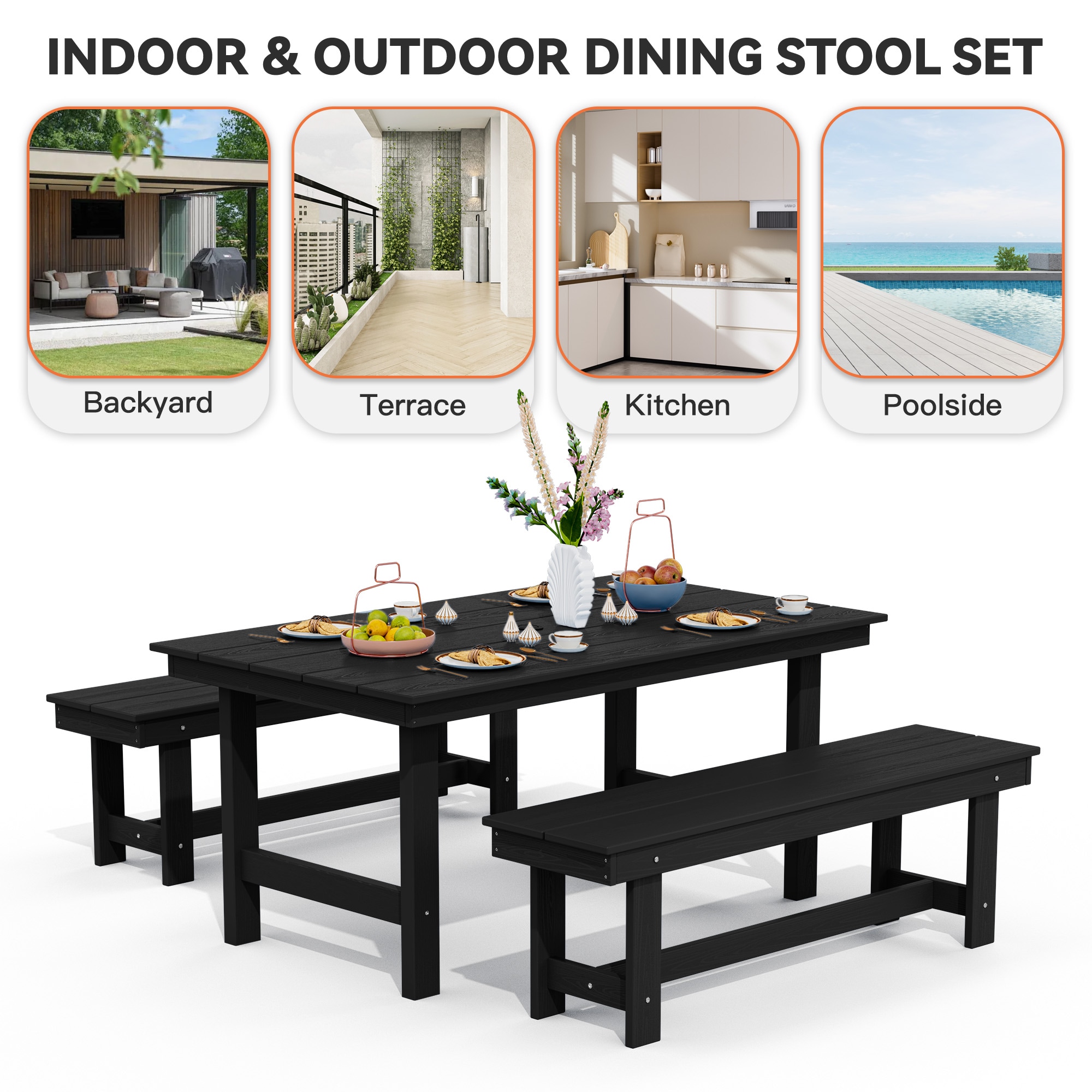 JEAREY PECZD3JT-BK Patio-Dining-Sets - View #6