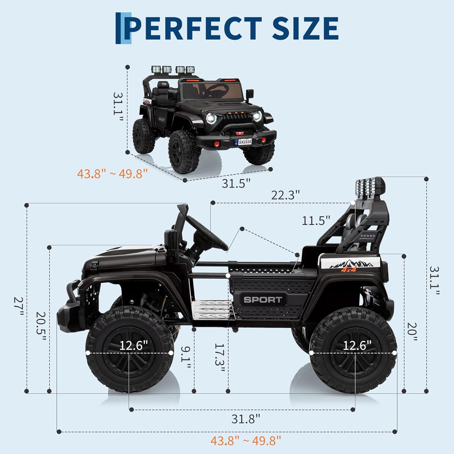 Qeetex RIDEPTG334V84FR Play-Toys - View #2