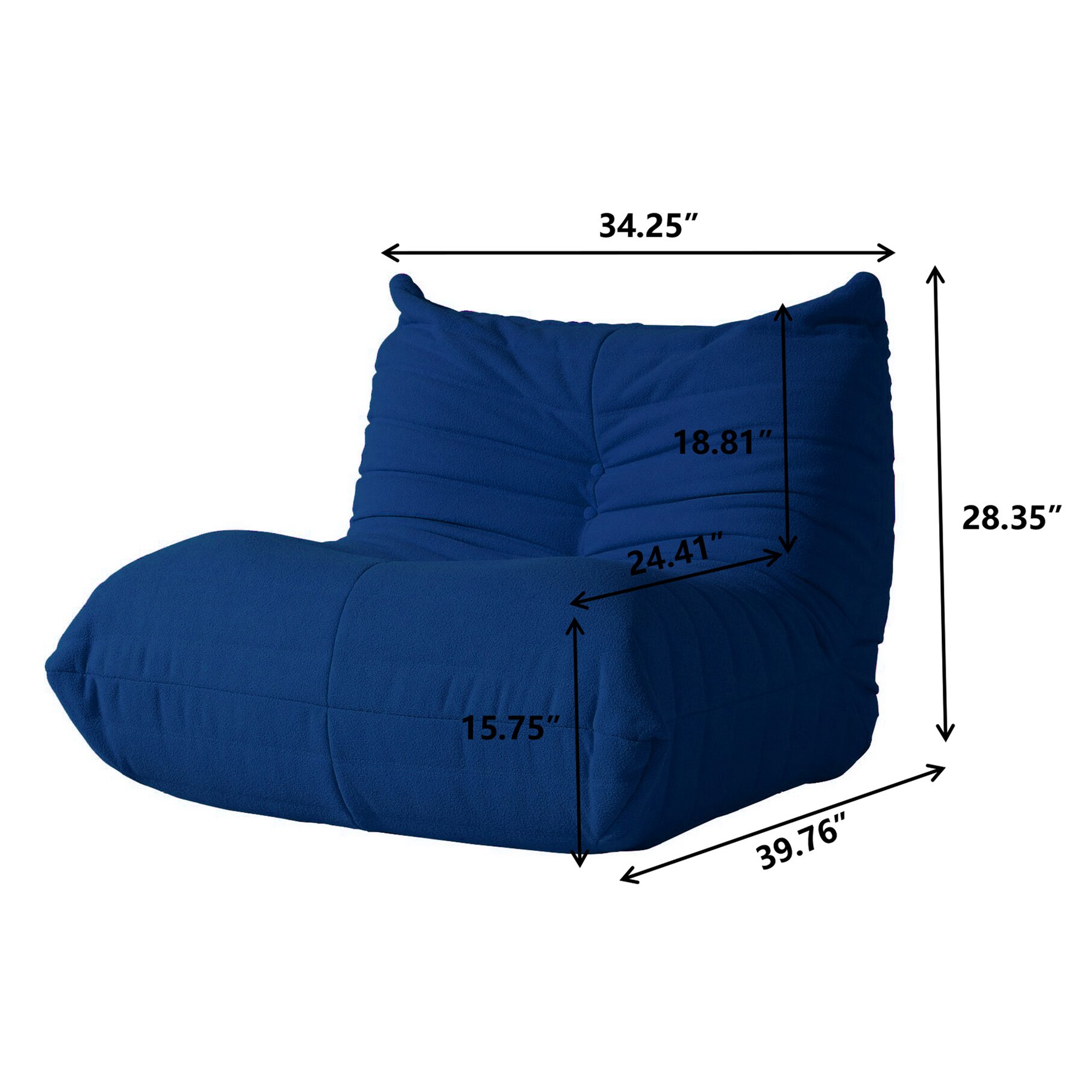 BuotiqHom DH-S1-117BU Sofas-Loveseats - View #5