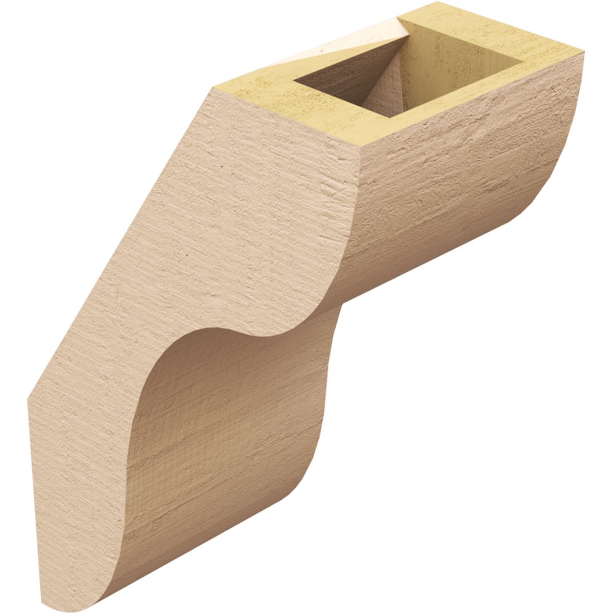 Ekena Millwork BRCUR05X08X12CARRCPR braces - View #6