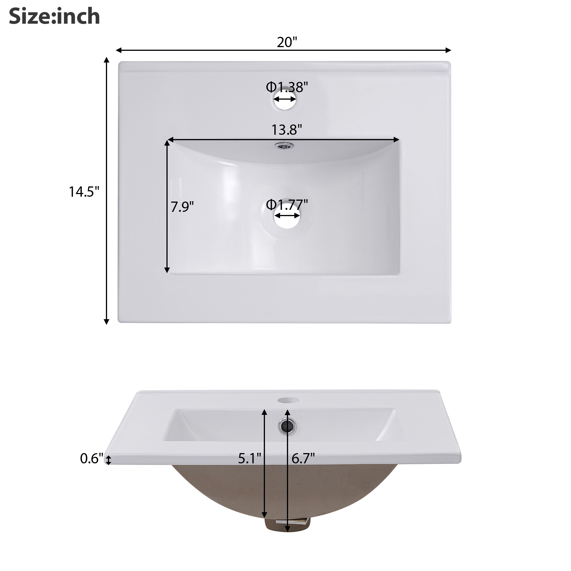 ModernLuxe L3P-N729P170386B Bath-Vanity-Combo - View #8