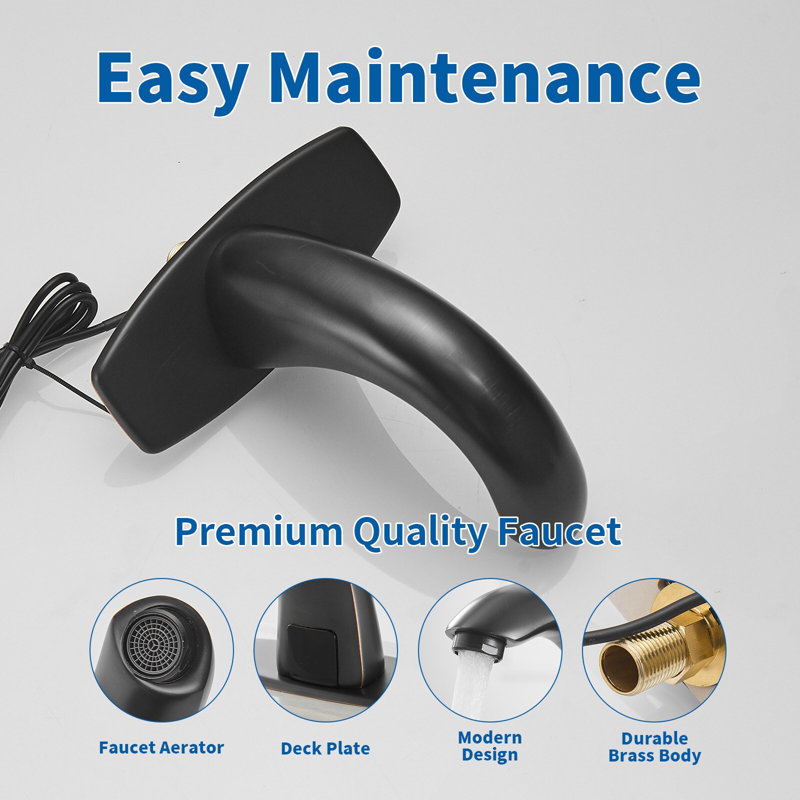 BWE A-918103-ORB Lavatory-Faucets - View #4