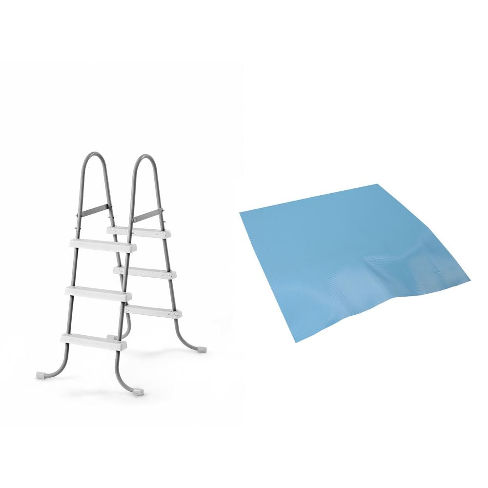 Intex 160013 42-Inches Steel A-frame pool ladder Hand Rail