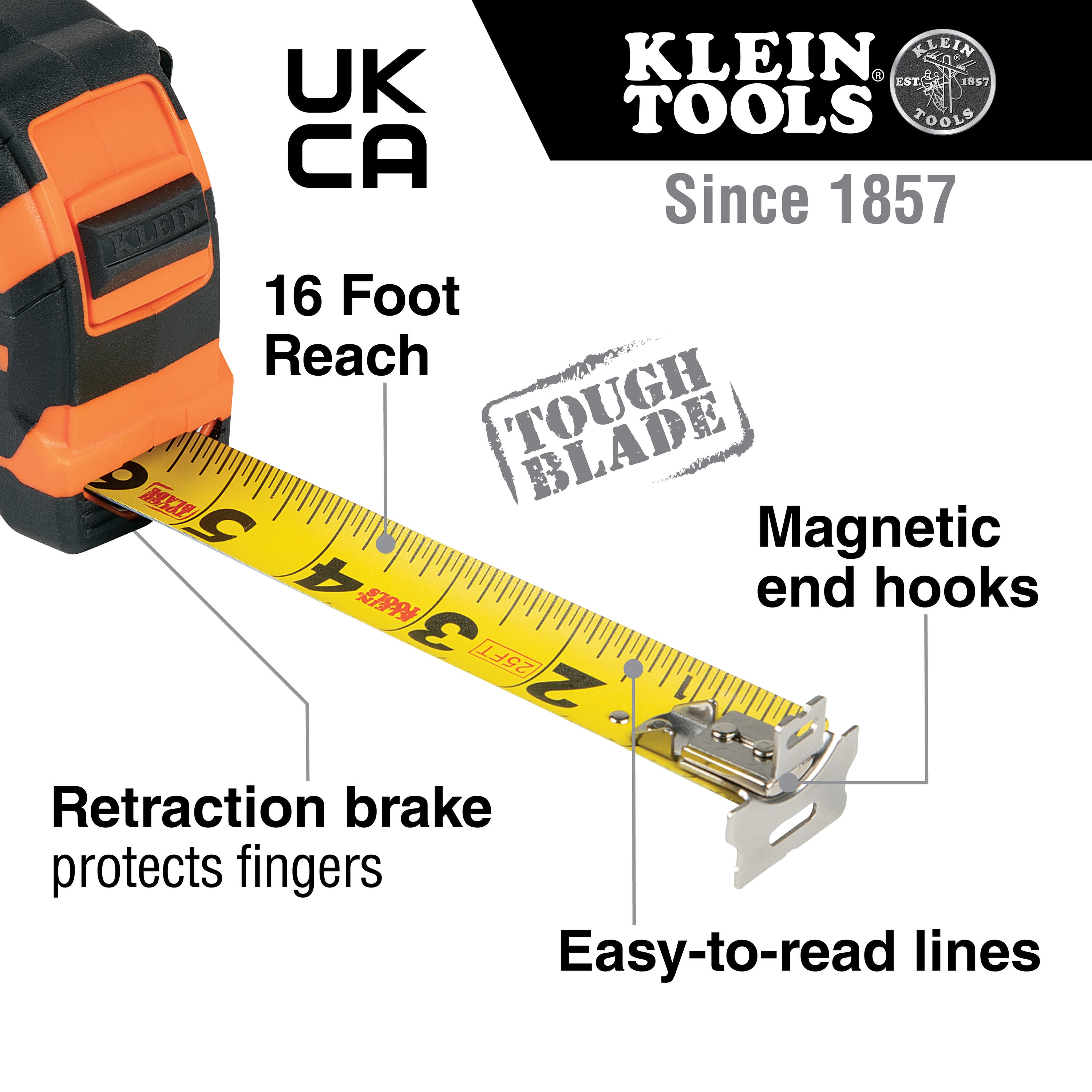 Klein Tools 9216 Tape-Measures - View #2