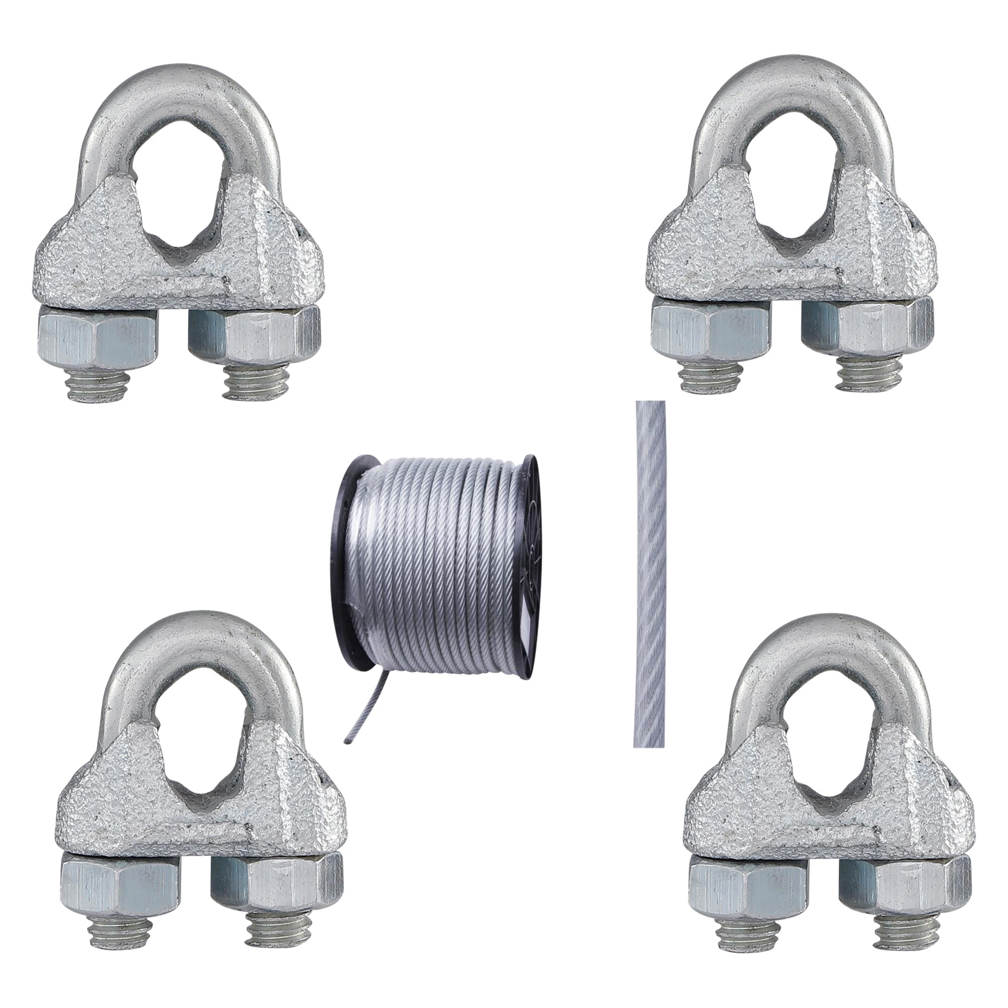 National Hardware 1/4 Galv Coated Wire Loop