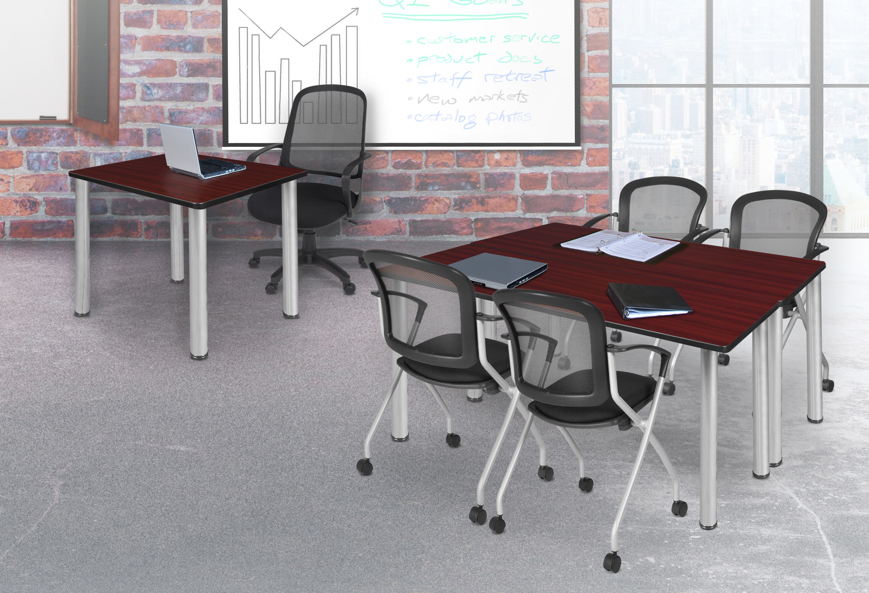 Regency MT6624MHBPCM23BK Office-Tables - View #7