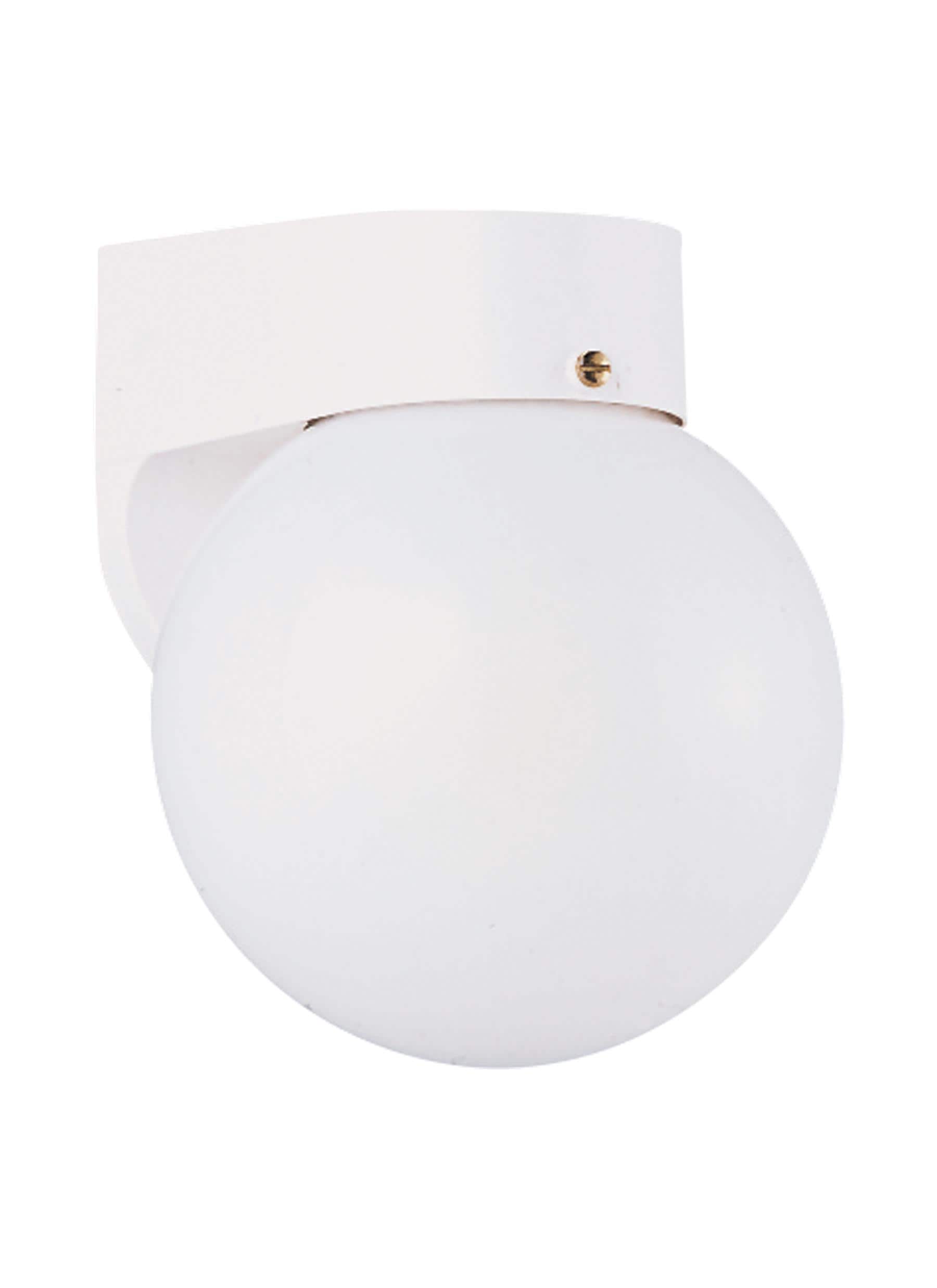 Generation Lighting 8753EN3-15 Outdoor Wall 1 -Light 7.2500-in H Satin White Hardwired Outdoor Wall Light