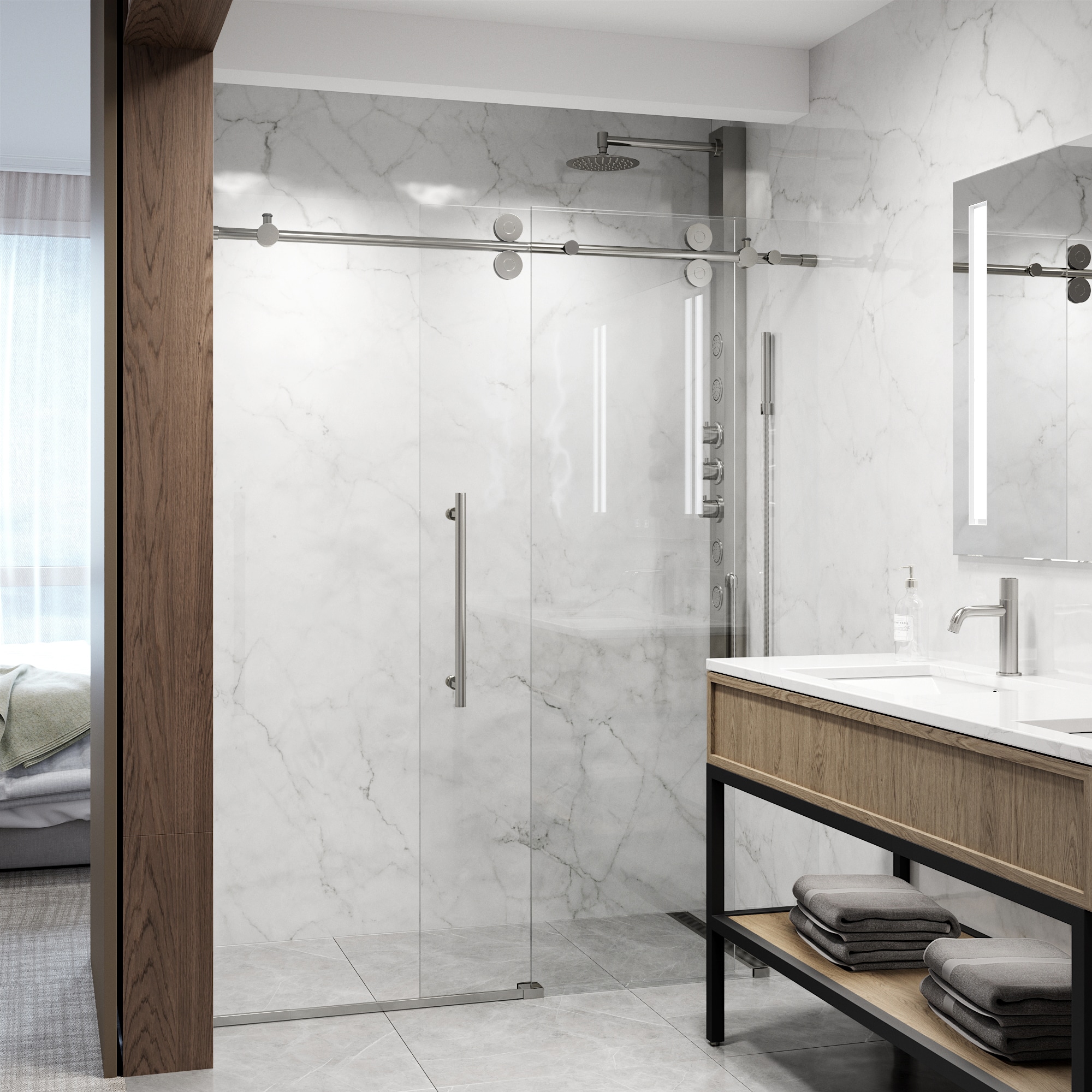 VIGO VG6041STLM6074 Shower-Doors - View #9