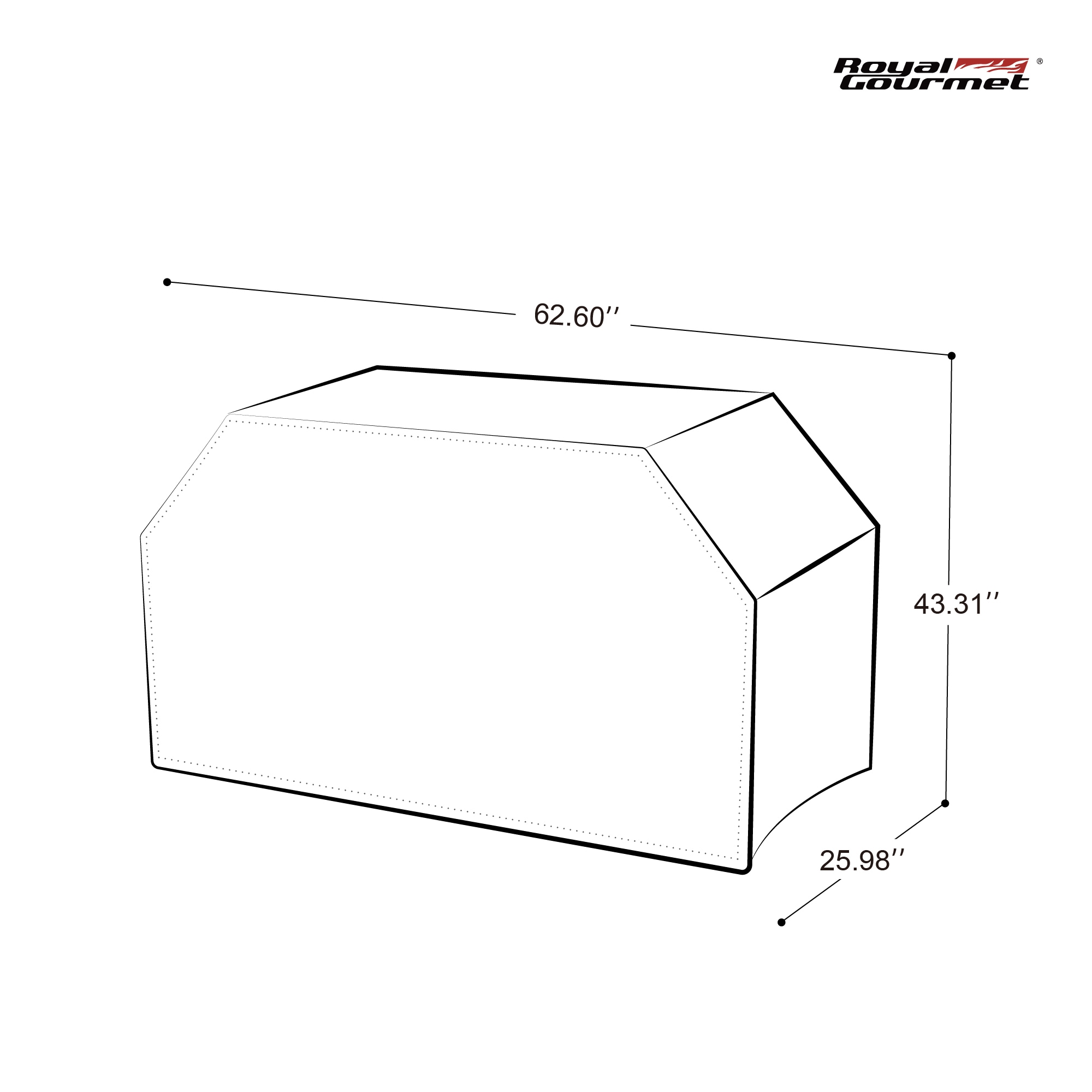 Royal Gourmet CRM5B Grill-Covers - View #4
