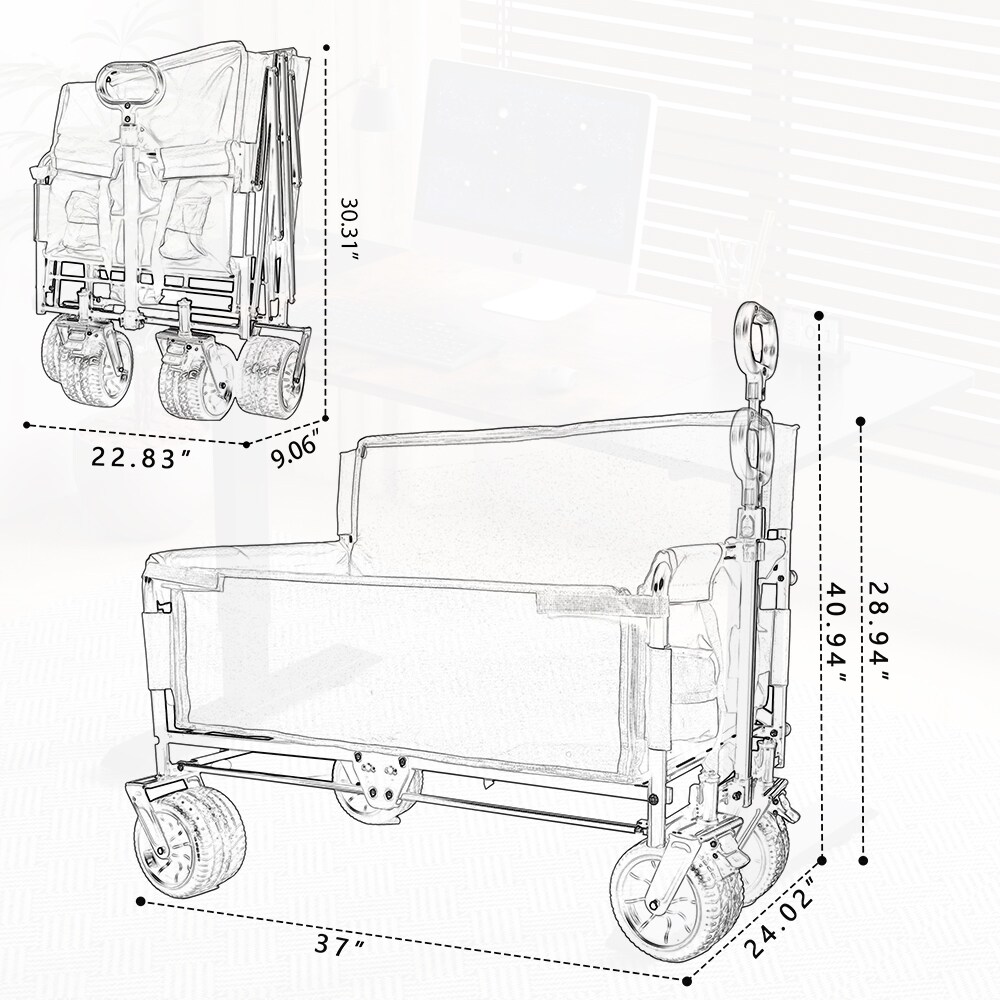 SunJet W4JVHFPUWZYH2 Yard-Carts - View #11