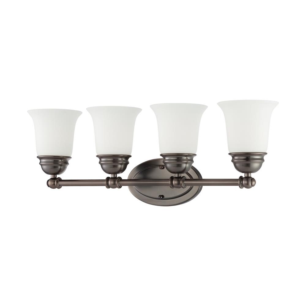 Thomas Lighting SL714415 Bella 24.5-in 4 -Light Brushed Brown Transitional Vanity light