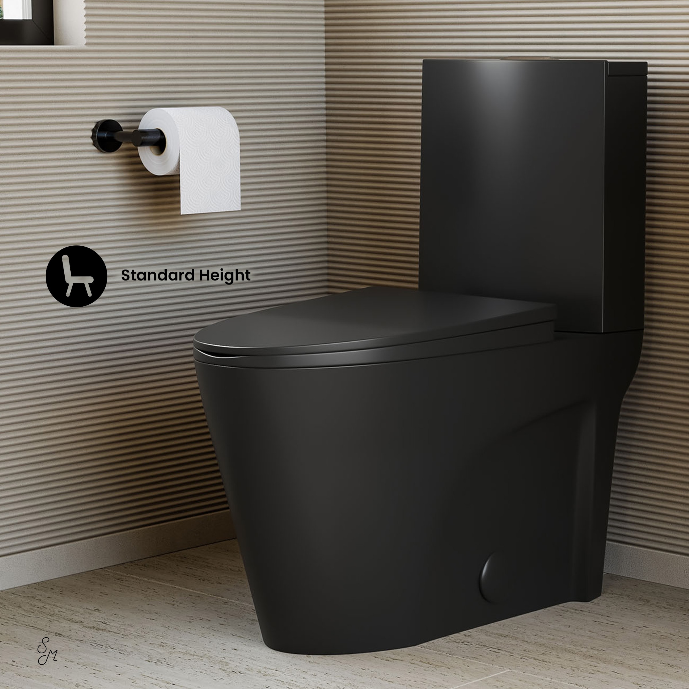 Swiss Madison SM-25-2TANG04MB toilets - View #5