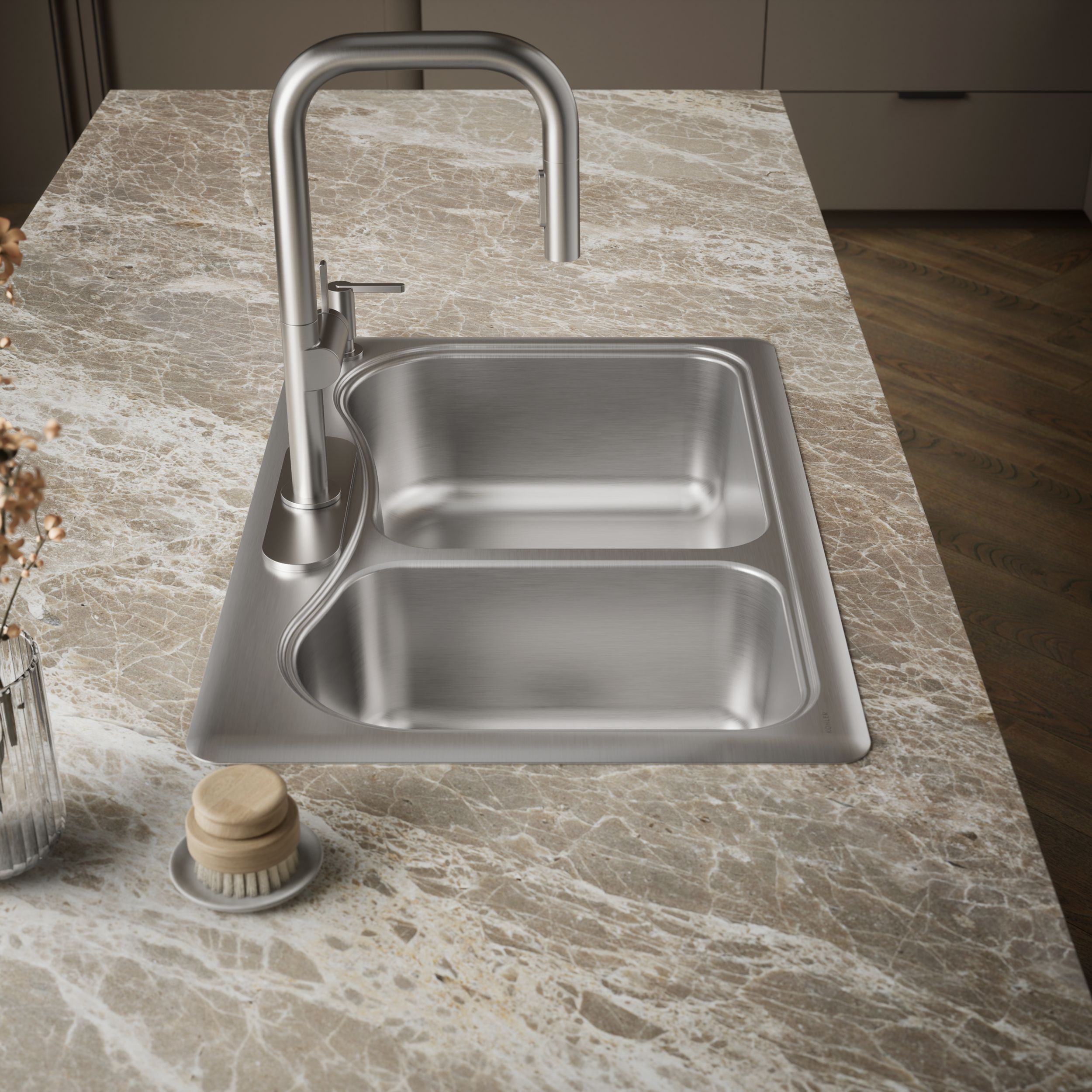 KOHLER 3361-4-NA Kitchen-Sinks - View #15