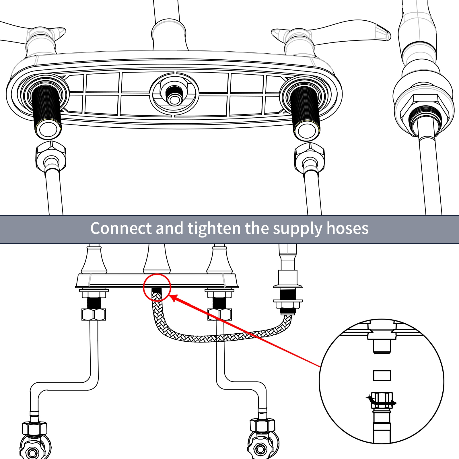 Clihome DG-KF06CP Kitchen-Faucets - View #8