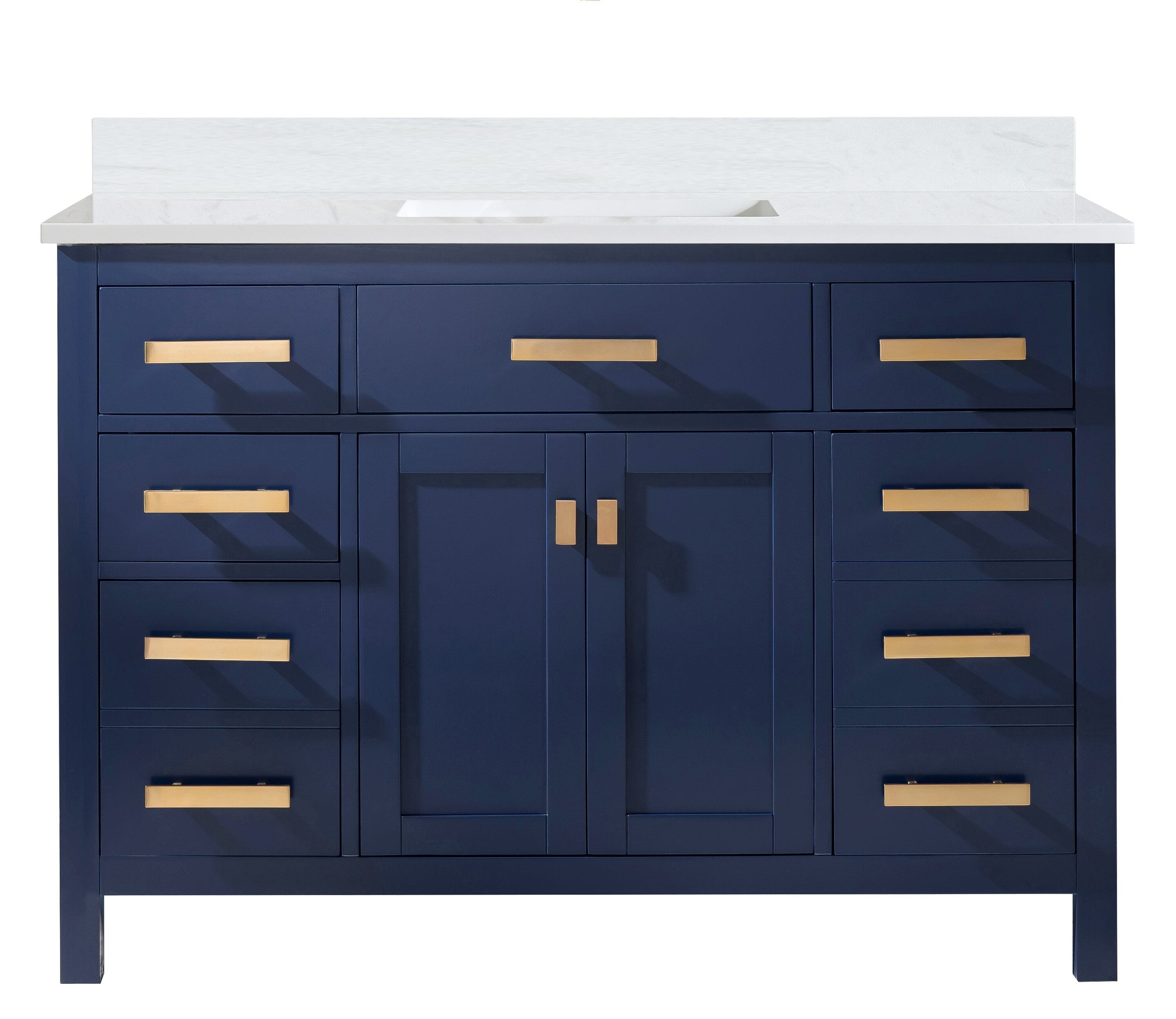 Design Element V01-48-BLU Bath-Vanity-Combo - View #14