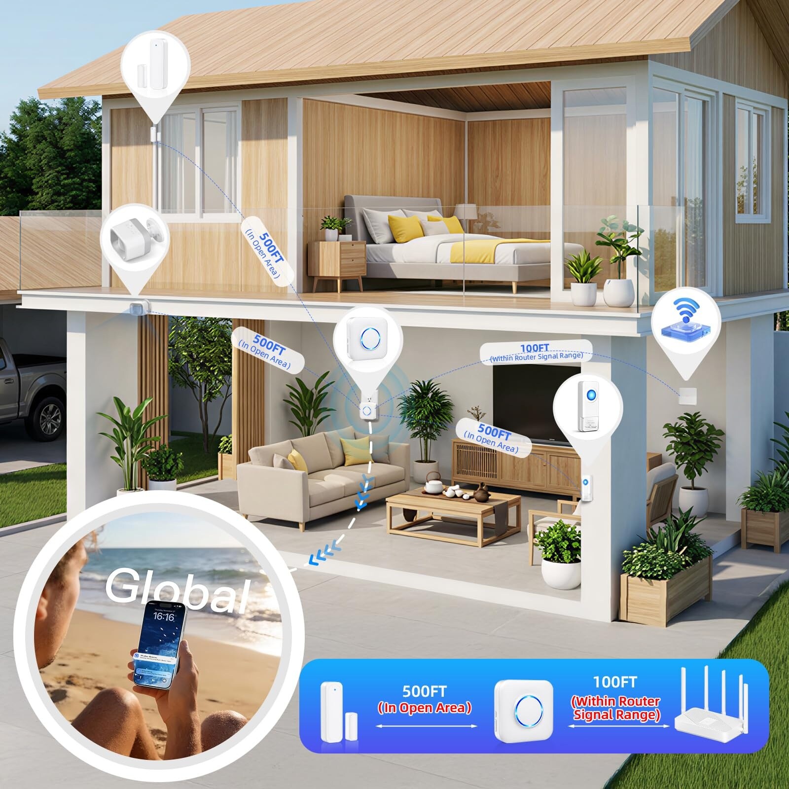 Misopily LMS0409T16 Security-Motion-Detector - View #3