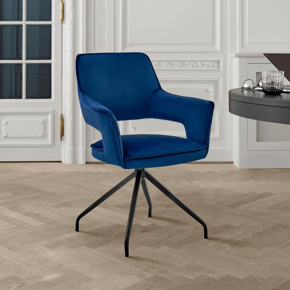 Armen Living LCHDCHBLU Dining-Chairs - View #8