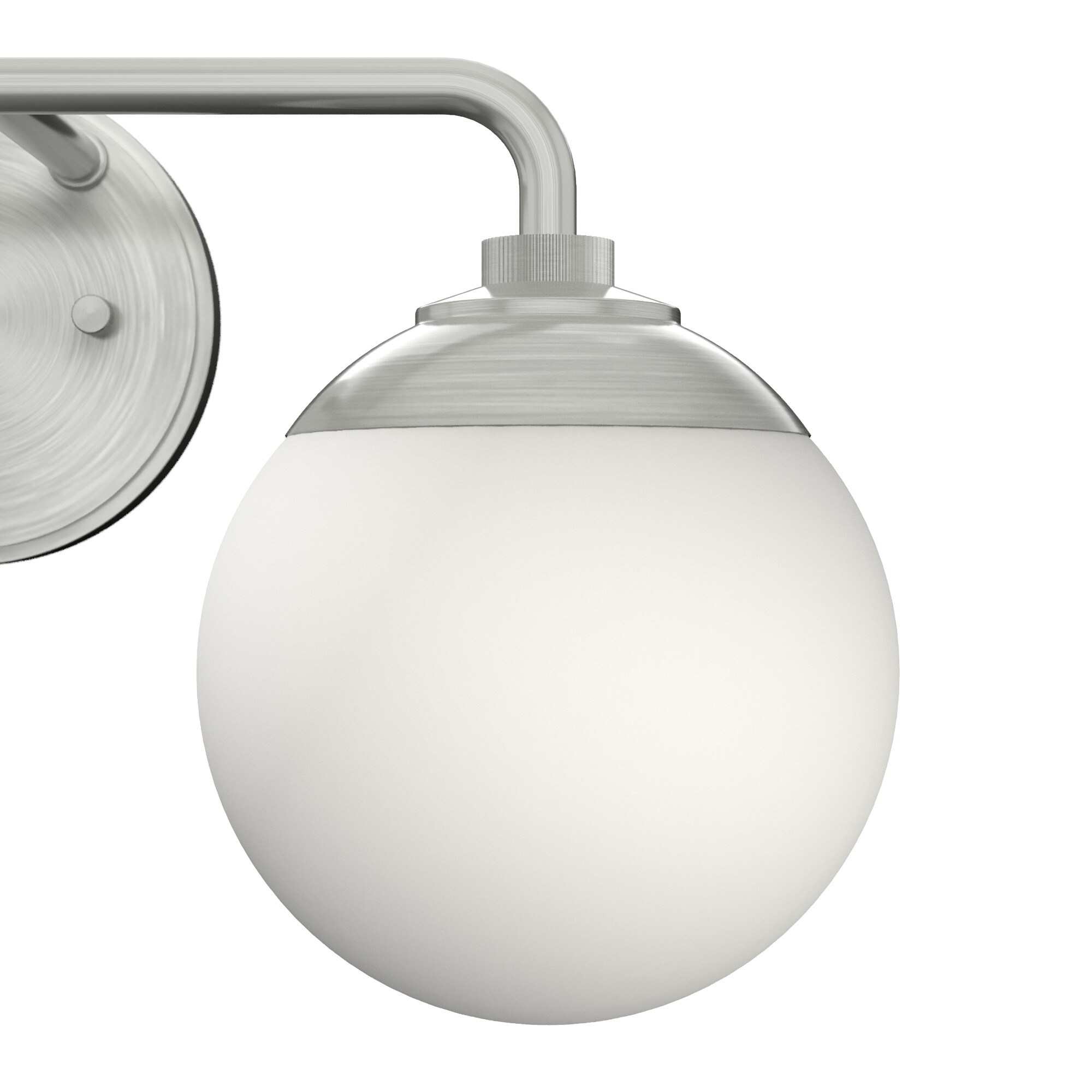 Hepburn 18" Brushed Nickel 2-Light Vanity Sconce