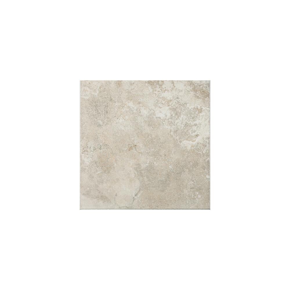 American Olean Pozzalo Sail White Ceramic V Cap Tile (2-in x 2-in)