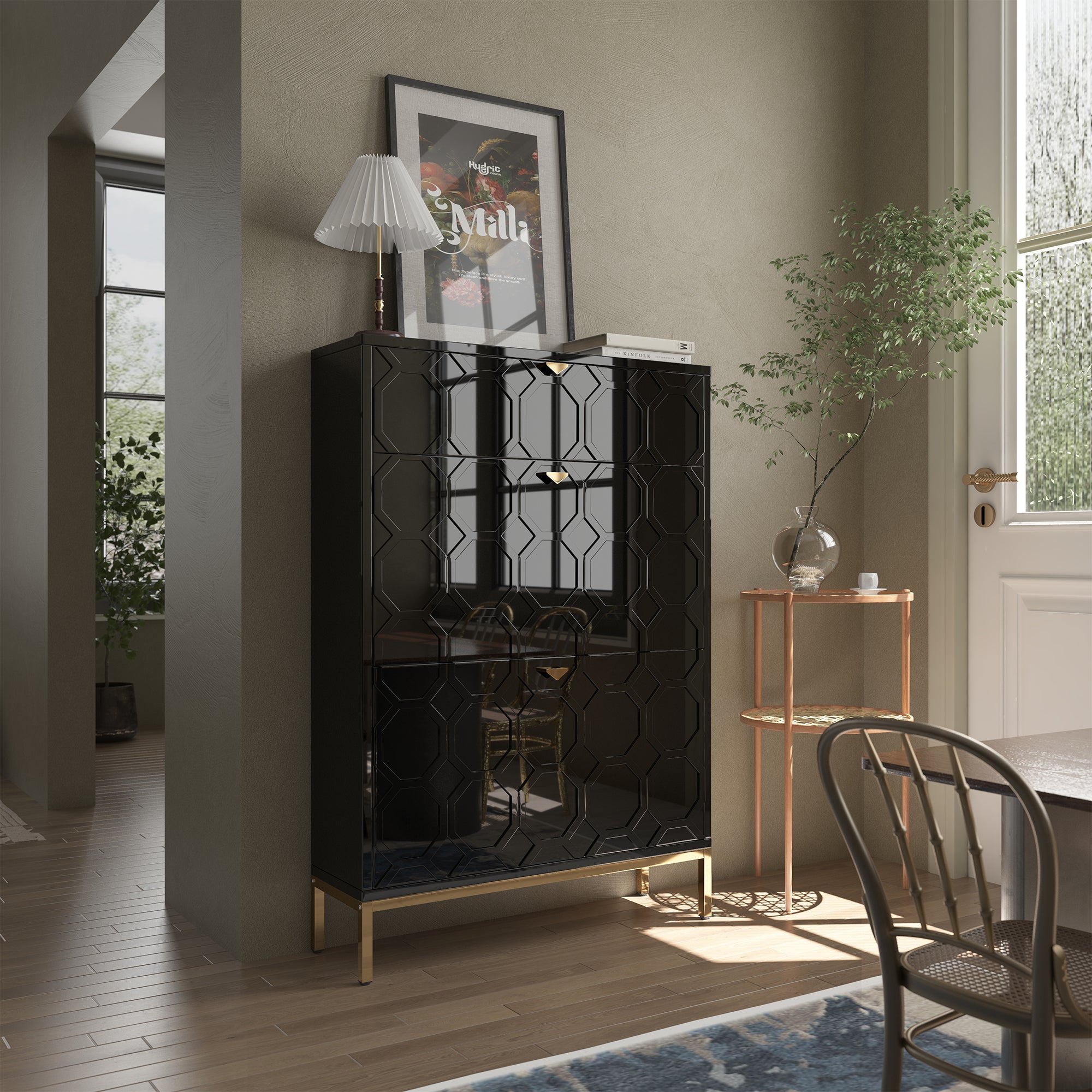 Boyel Living BLJH-XG2-BK Utility-Storage-Cabinets - View #8