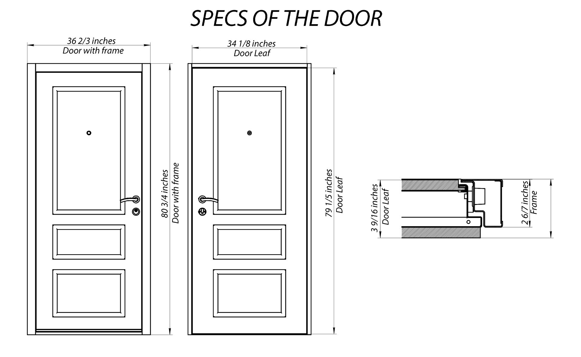 Vdom doors 5755EDG361680RI Entry-Doors - View #3