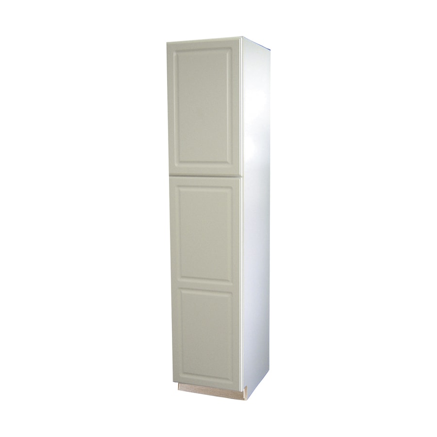 Diamond NOW Concord 18-in W x 84-in H x 23.75-in D White Door Pantry ...