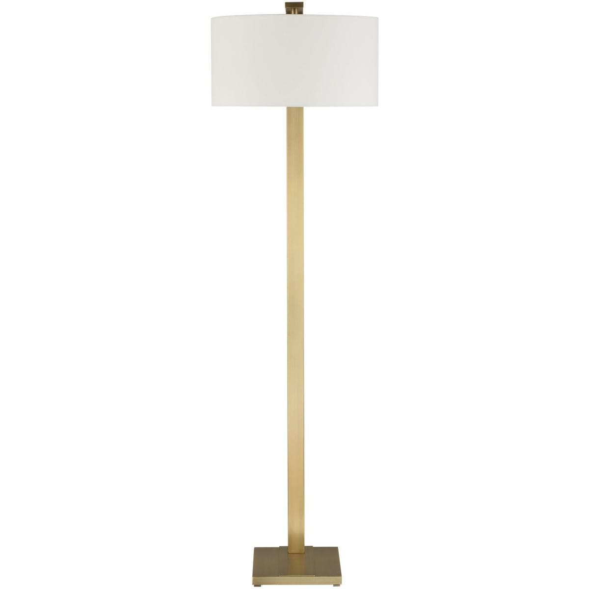 Uttermost  30561 Laight 645 inch 15000 watt Antique Brass Floor Lamp Portable Light Sansujyuku sansujyuku.com