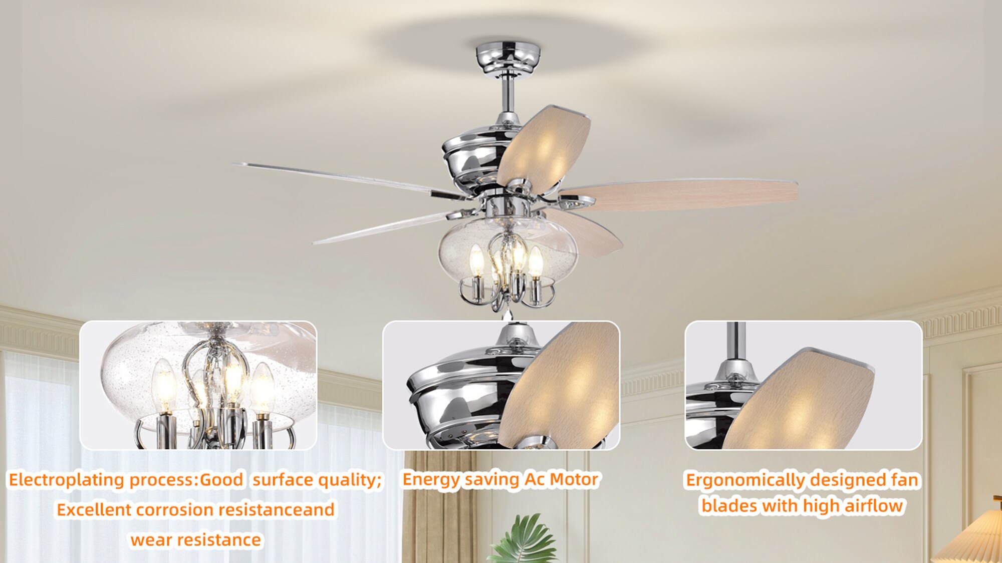 SINOFURN SYB570063CH Ceiling-Fans - View #5