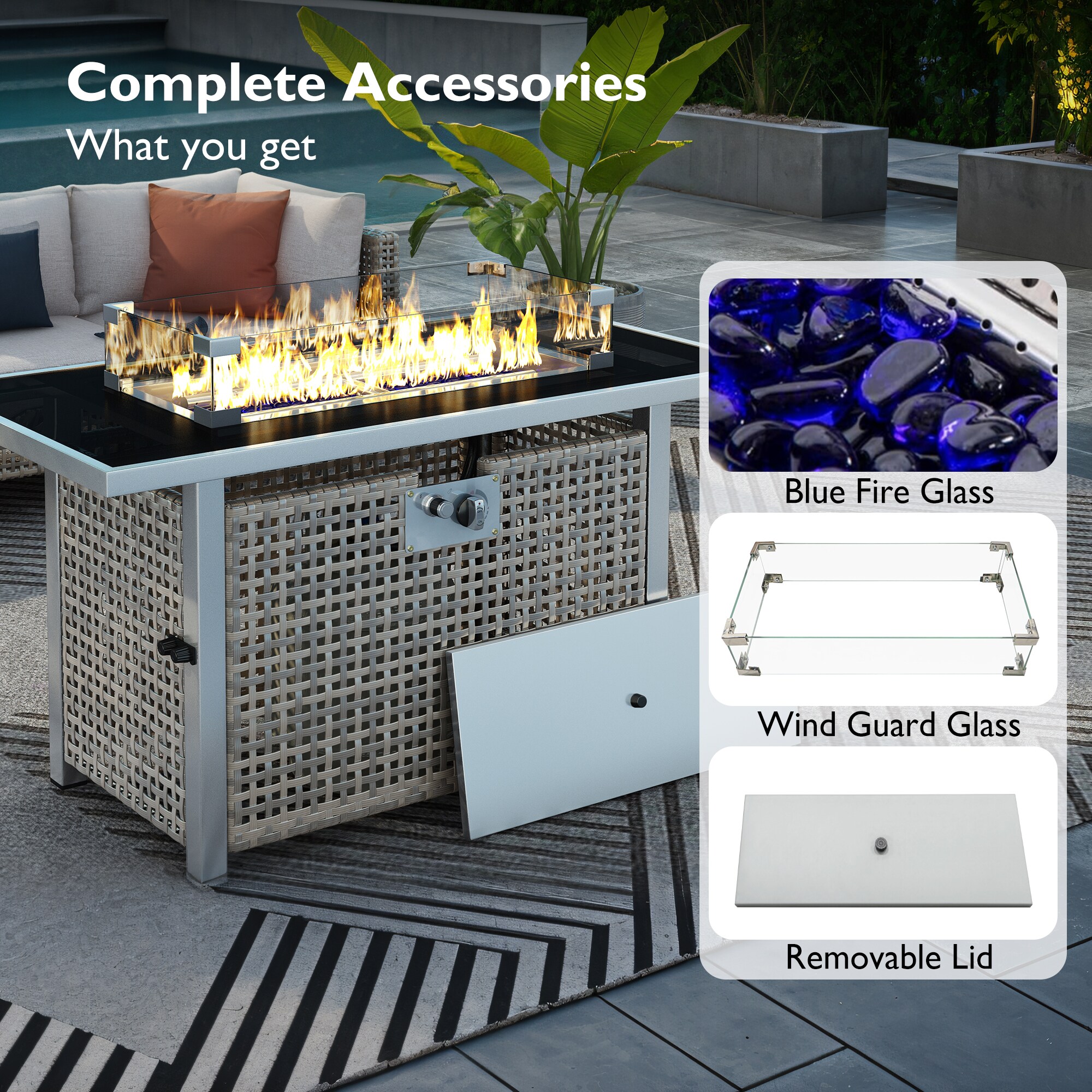 Mondawe MO-HP6NSU Outdoor-Gas-Firepits - View #5