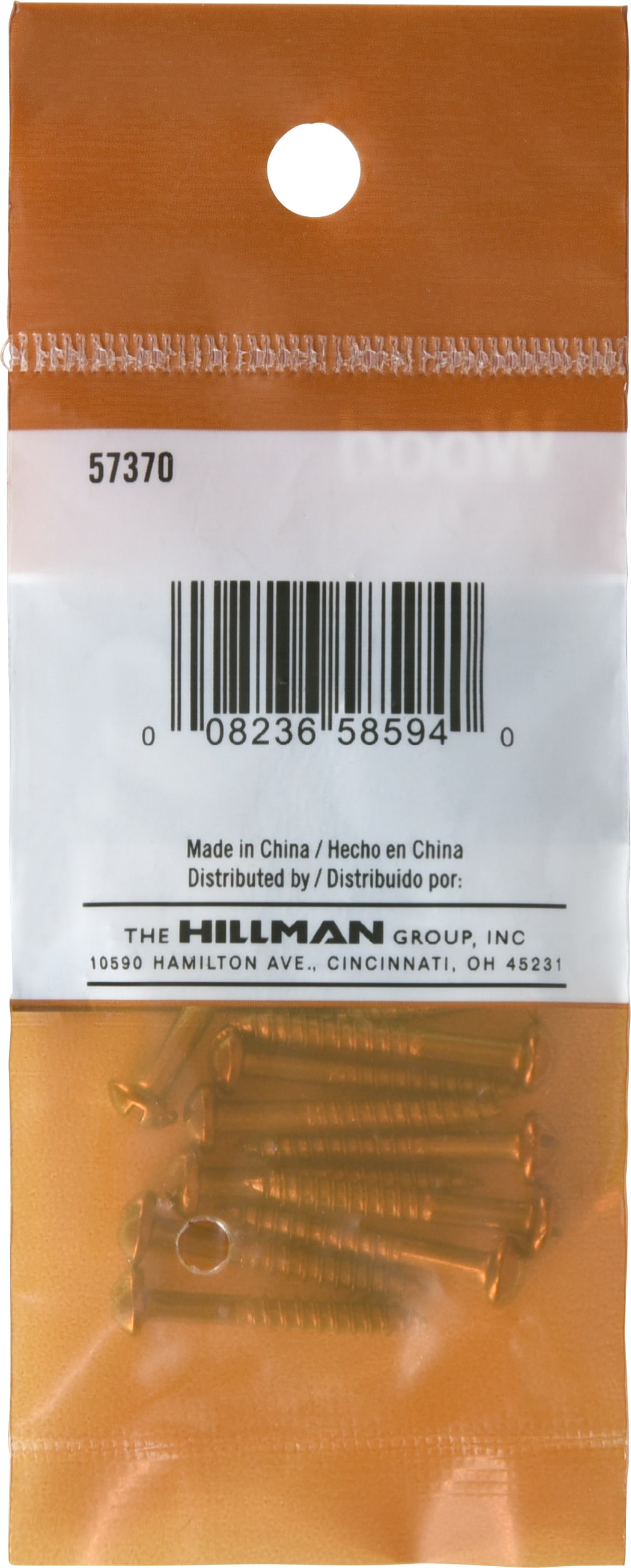 Hillman #6 x 1/2-in Silver Zinc-Plated Flat Interior Wood Screws | 35045