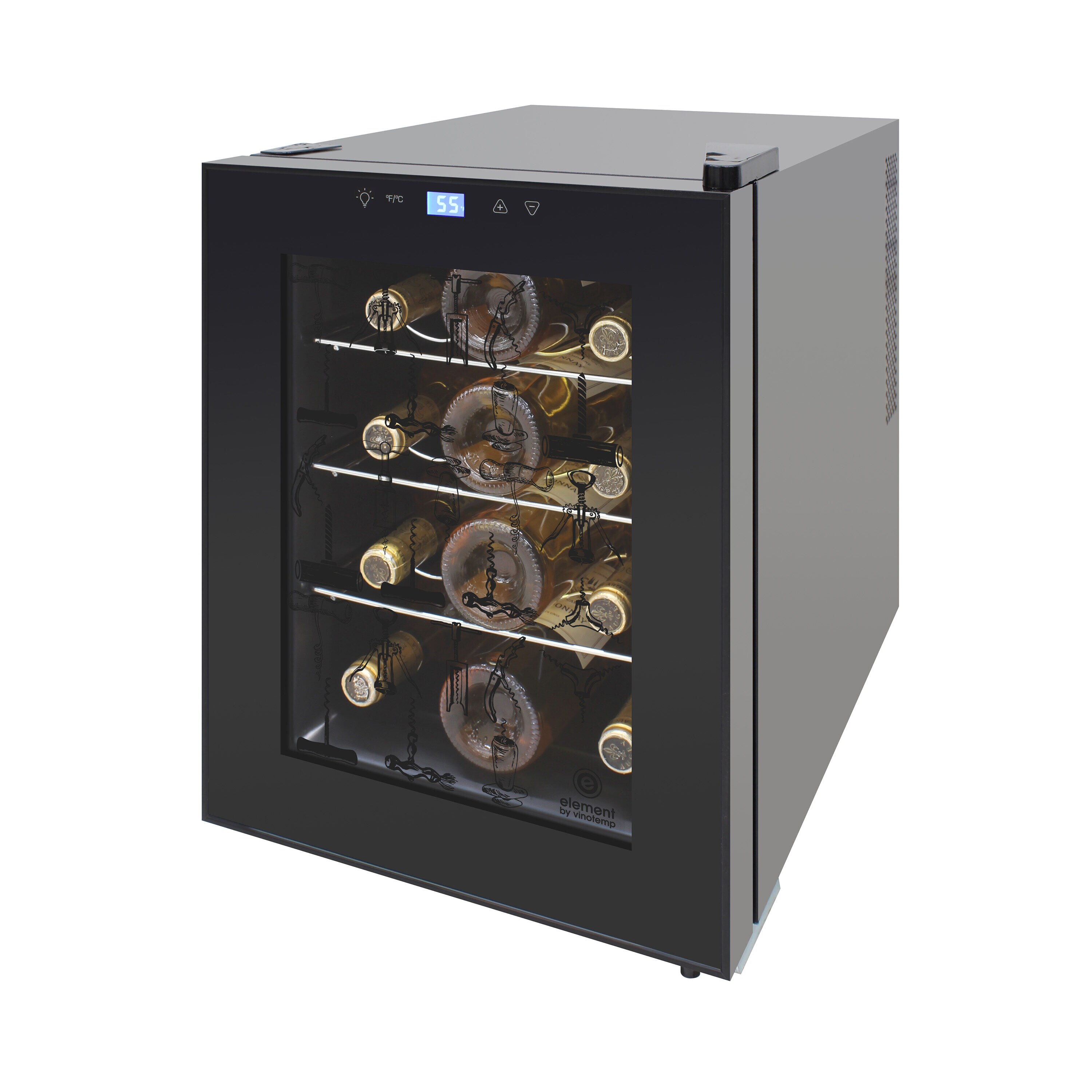 12 bottle thermoelectric wine cooler