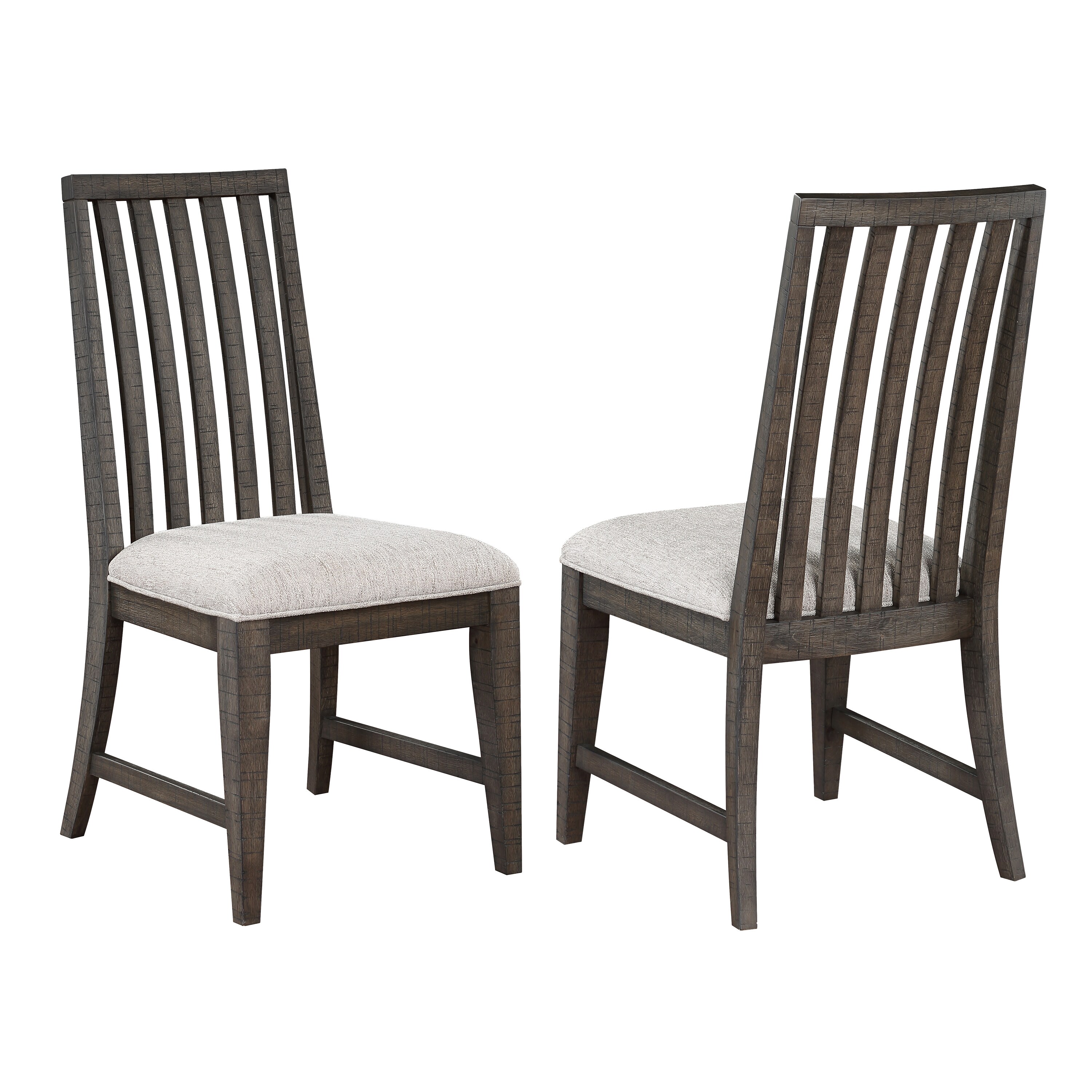 Steve Silver RV500KS Set of 2 Mission/Shaker Polyester Upholstered Dining Side Chair (Wood Frame)