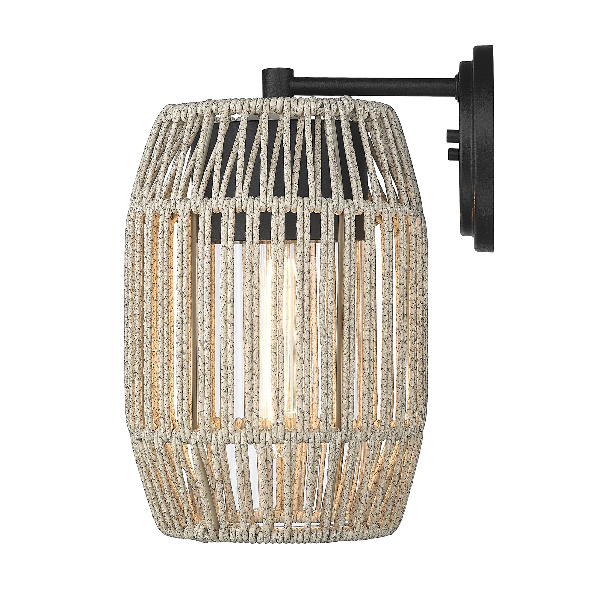 Golden Lighting 6073-OWM NB-SS Outdoor-Wall-Lighting - View #3